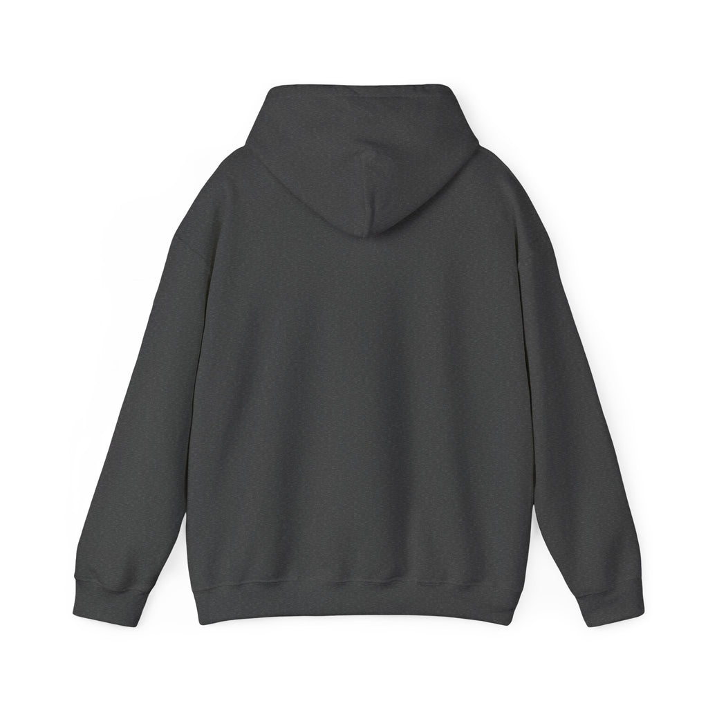 Mens X-Prees Quality  plain Dark Heather Heavy Blend™ Hooded Sweatshirt