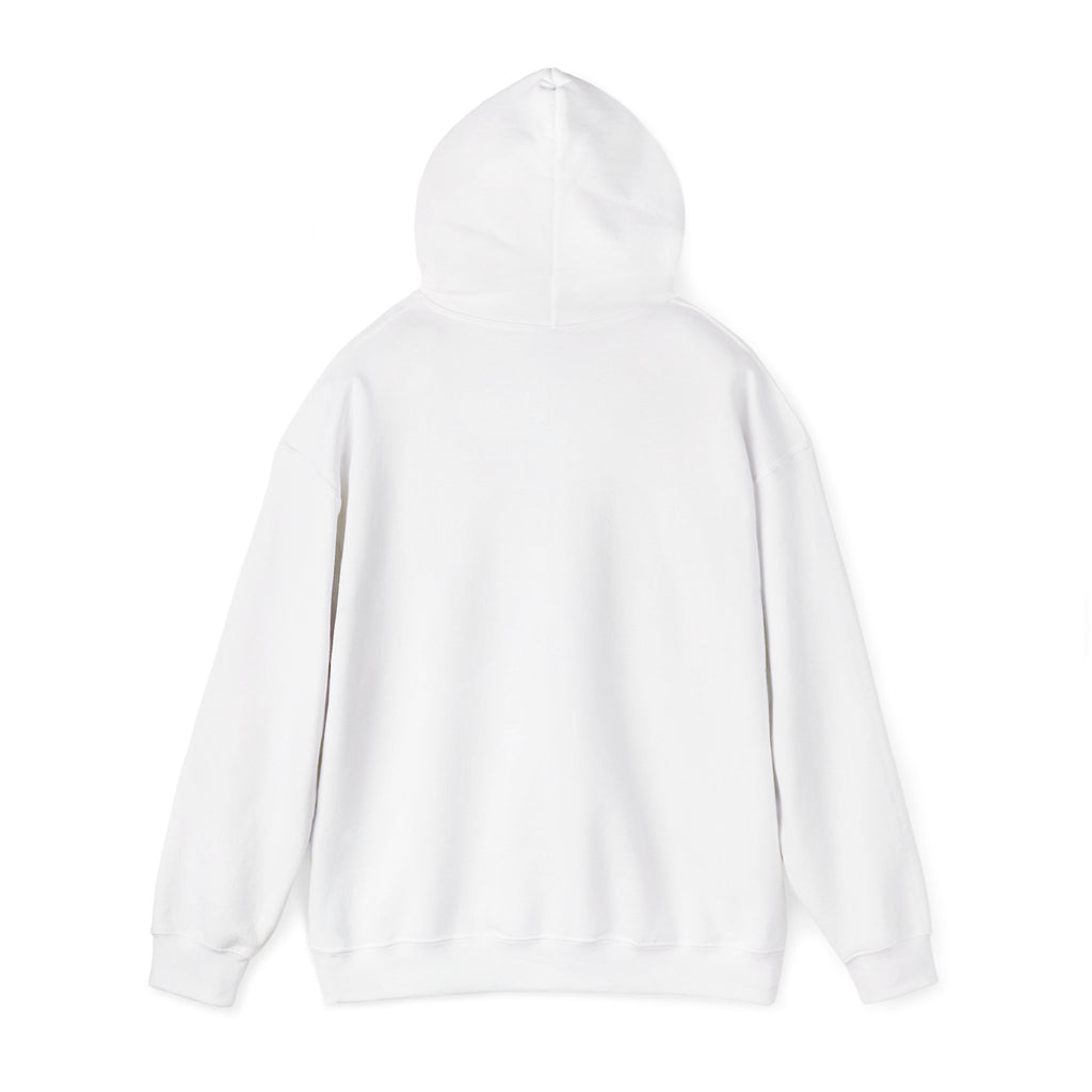 Mens X-Press Quality White Plain Heavy Blend™ Hooded Sweatshirt