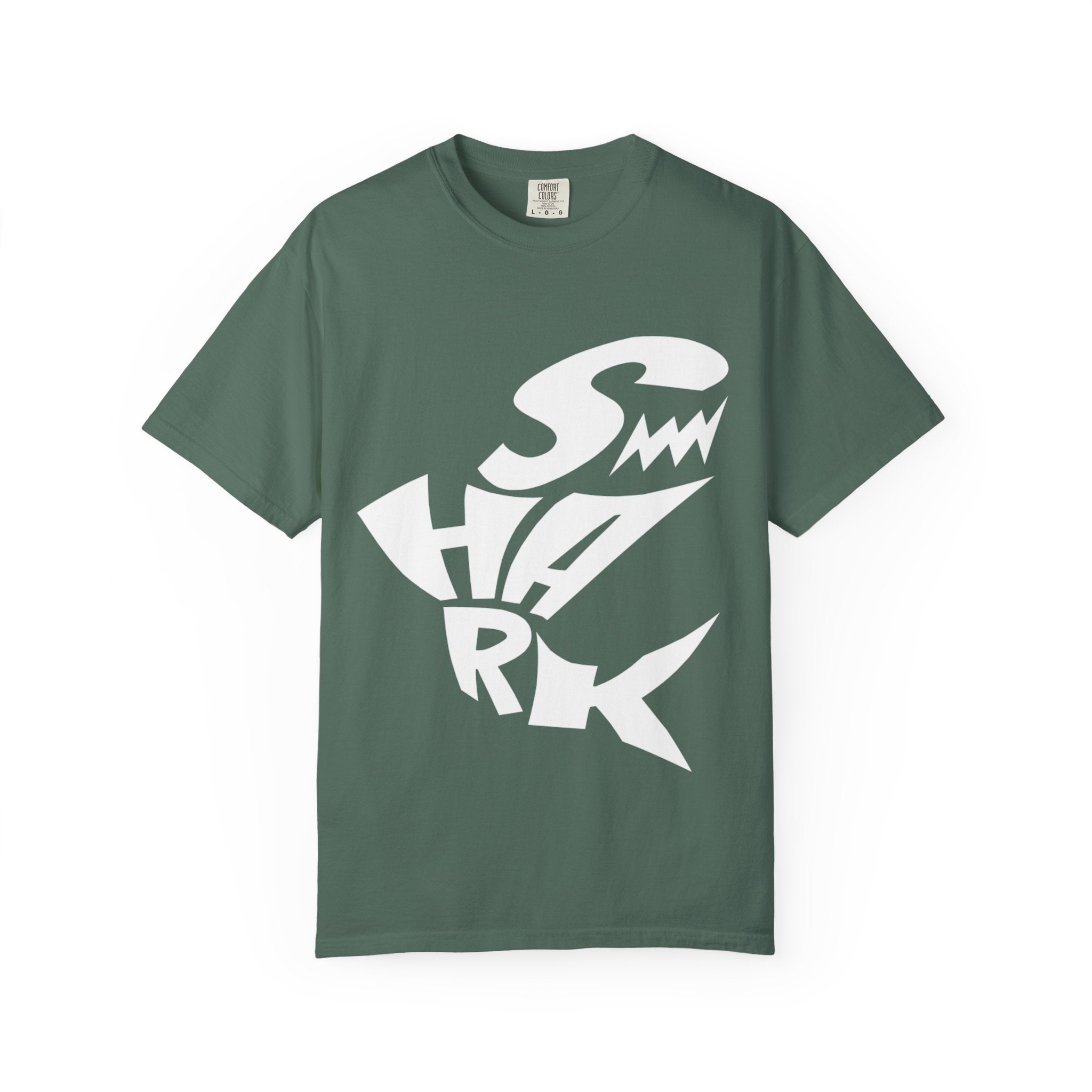 Shark Graphic T-Shirt | Premium Oversized Streetwear Tee | The Fashion Studio