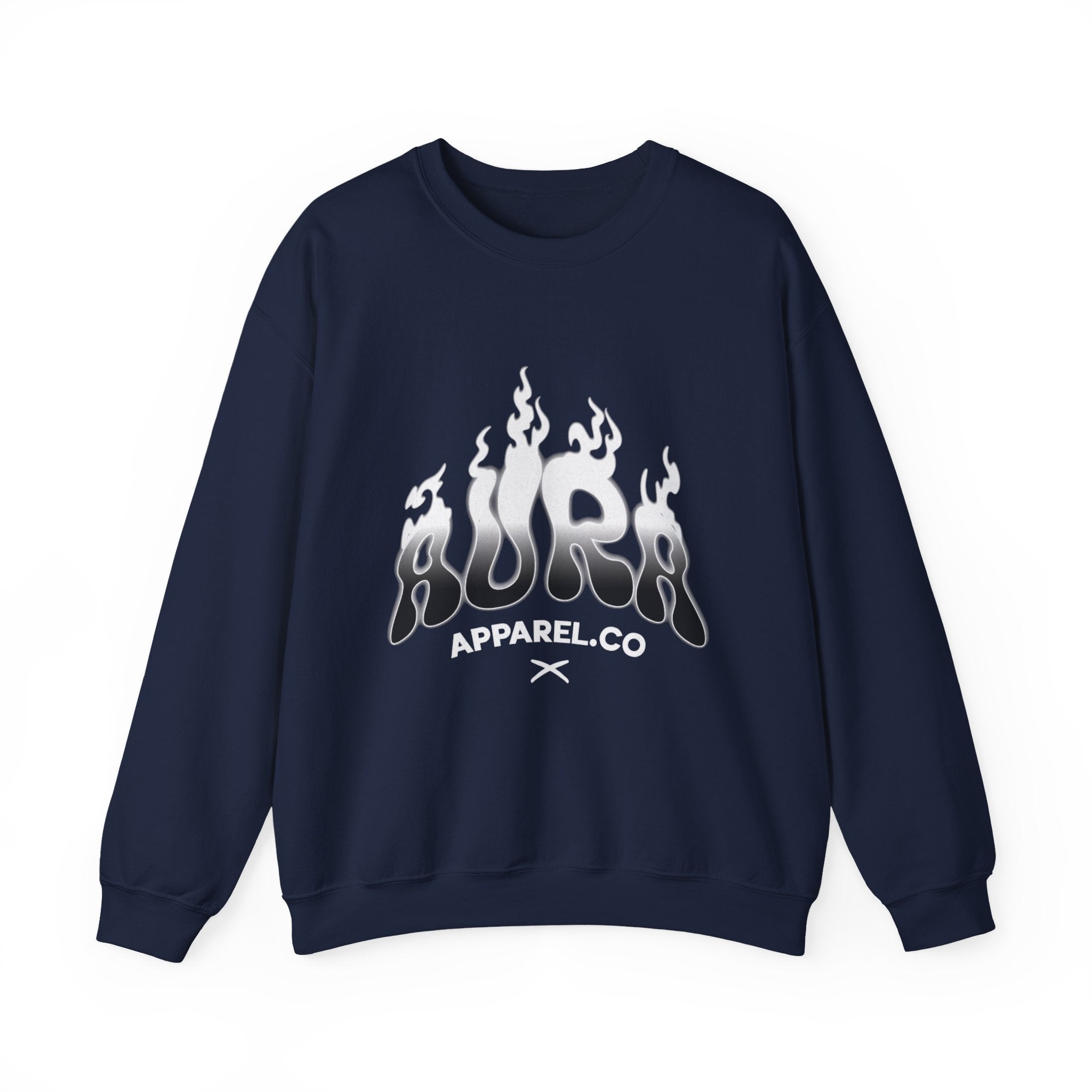 Aura Surf Flame Graphic Premium Men's Sweatshirt | The Fashion Studio Graphic Premium Men's Sweatshirt