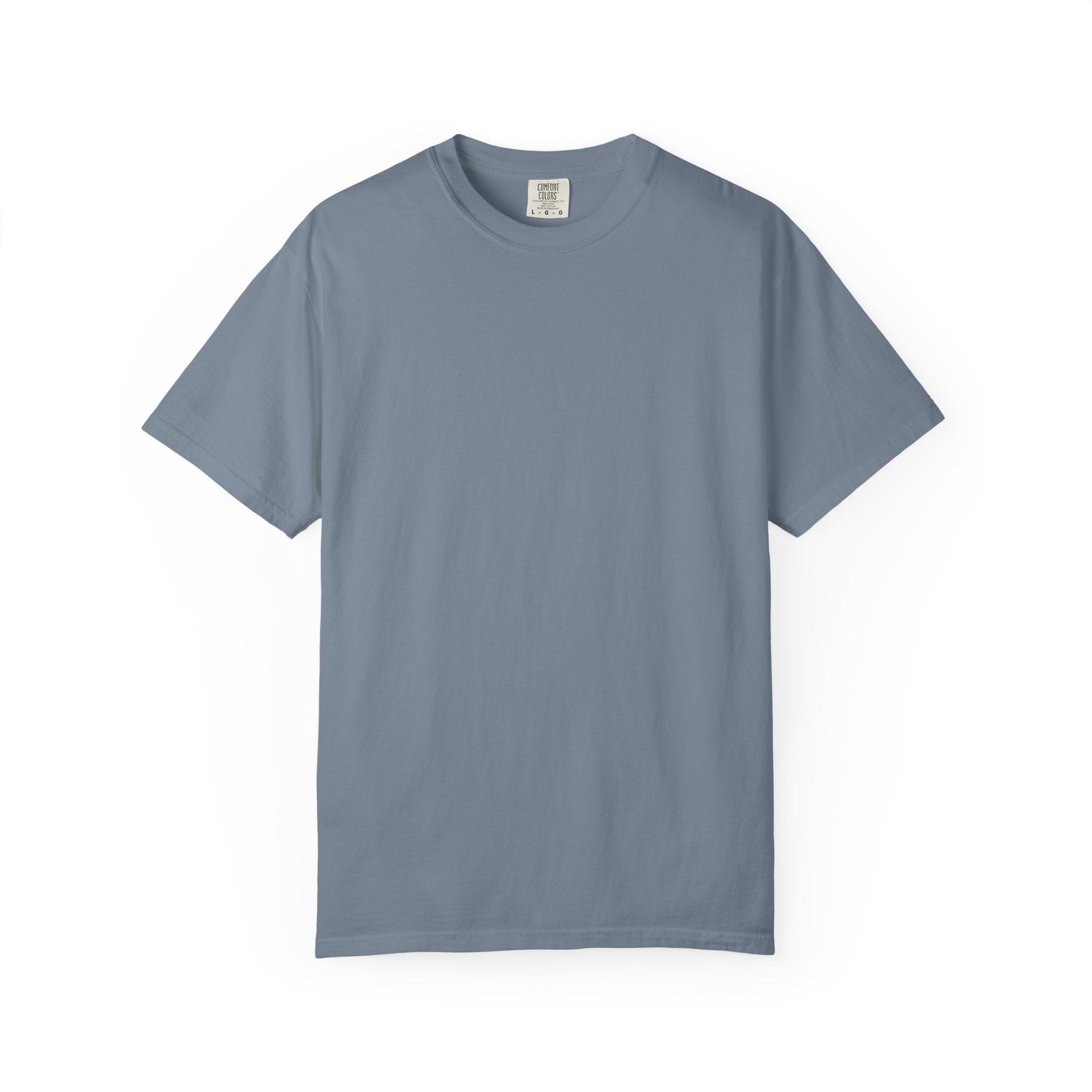 Mens X-press Quality Garment-Dyed Plain T-shirt