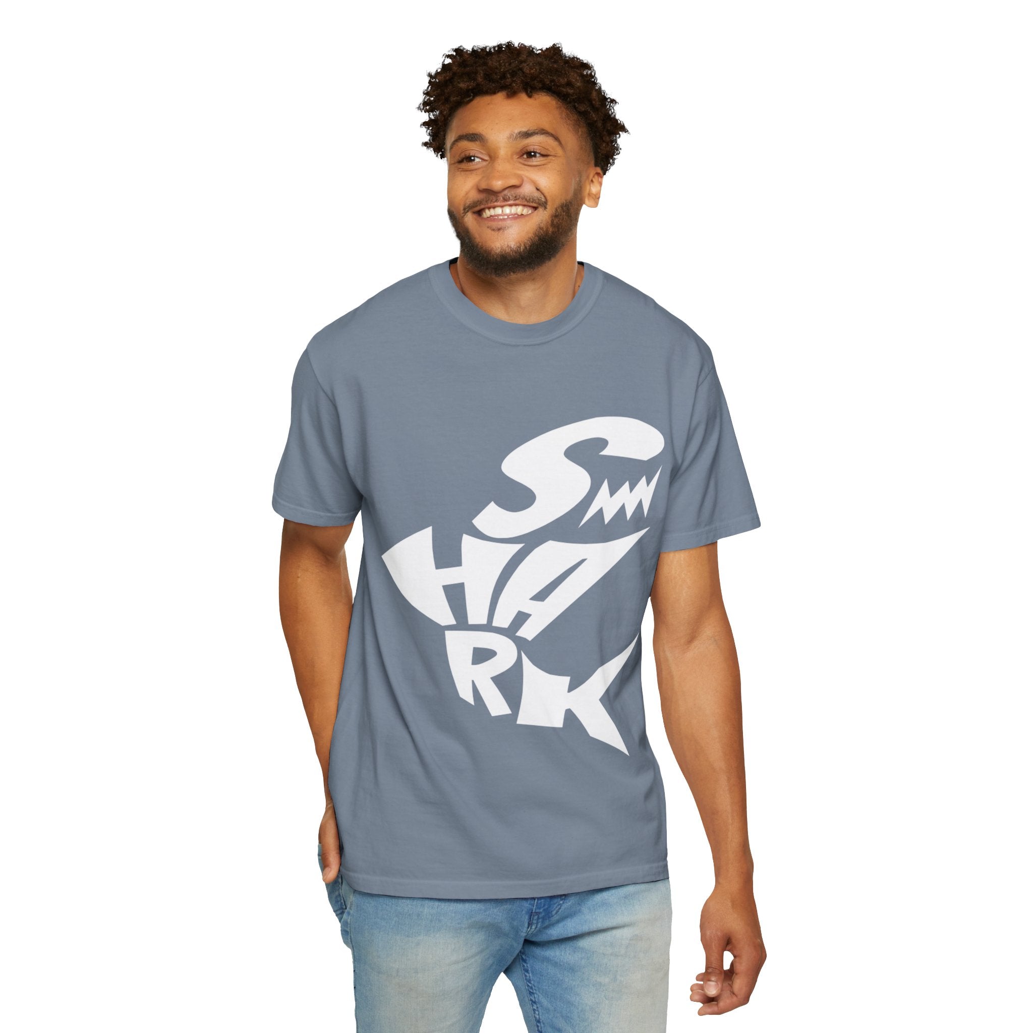 Shark Graphic T-Shirt | Premium Oversized Streetwear Tee | The Fashion Studio