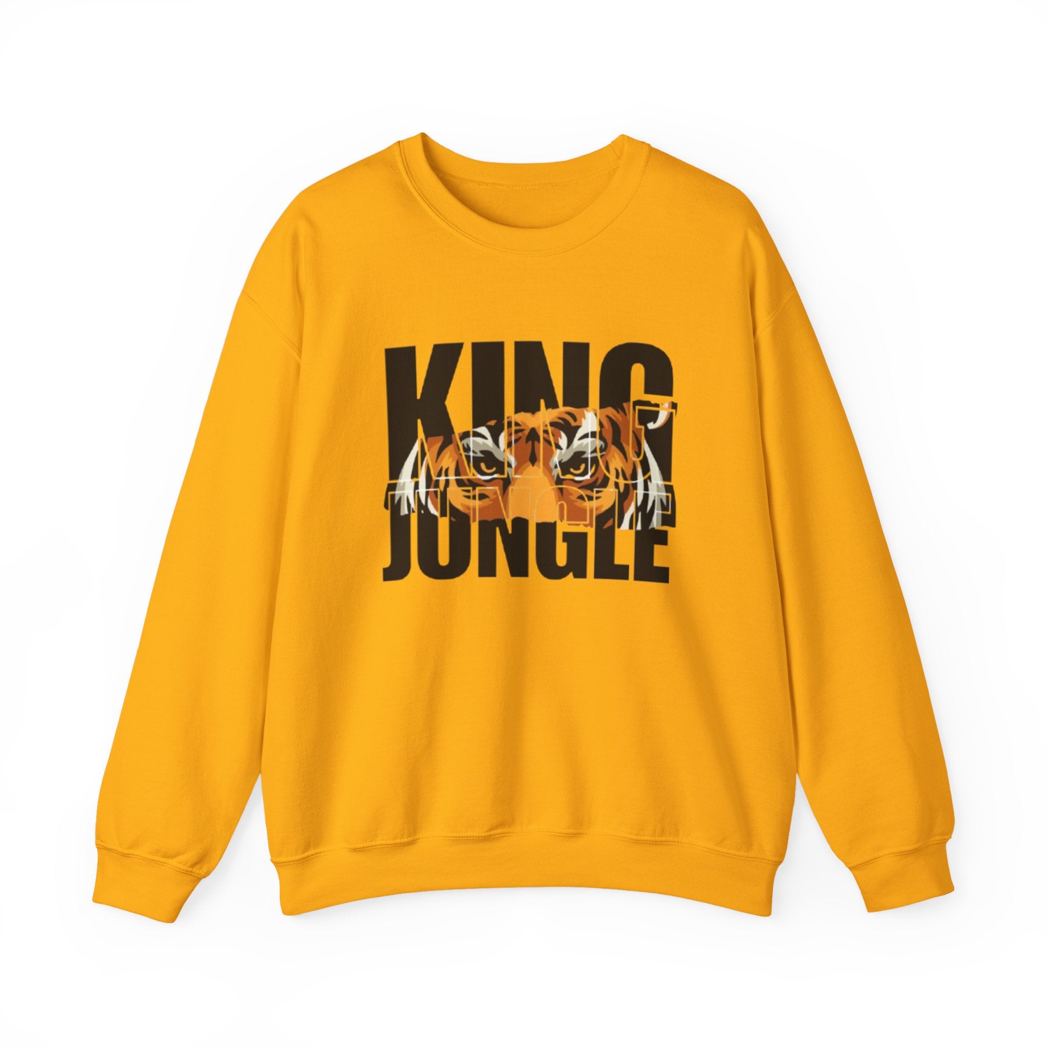 King of the Jungle Tiger Graphic Men's Premium Sweatshirt | The Fashion Studio Graphic Men's Premium Sweatshirt