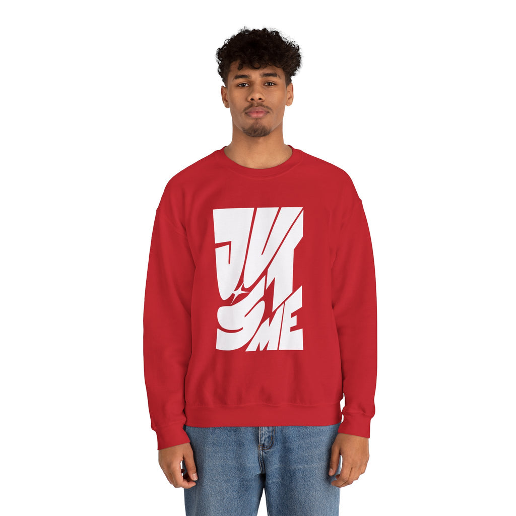 Just Me Typography Graphic Premium Men's Sweatshirt | The Fashion Studio Graphic Premium Men's Sweatshirt