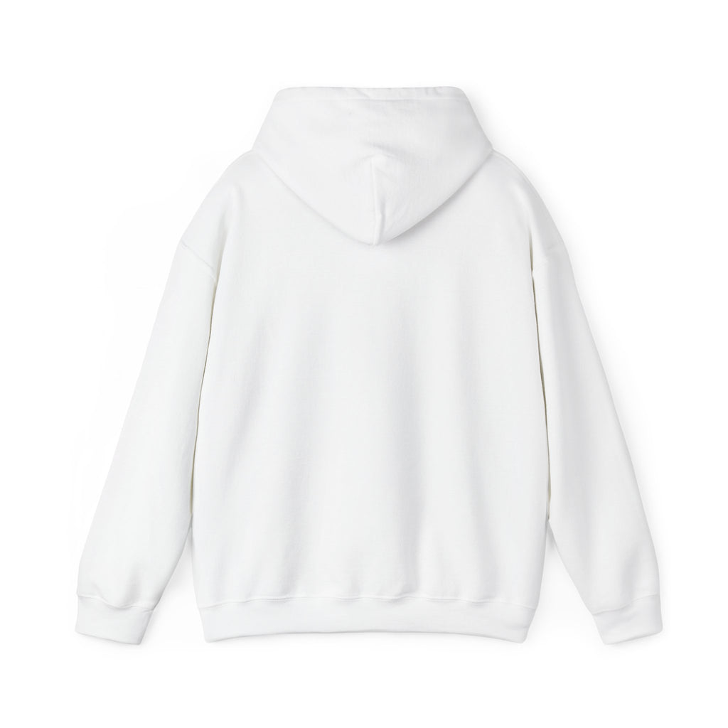 Mens X-Press Quality White Plain Heavy Blend™ Hooded Sweatshirt