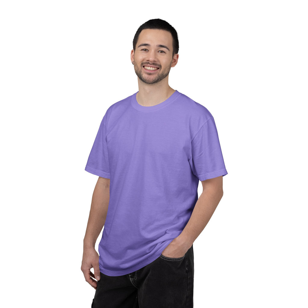 Mens X-press Quality Garment-Dyed Plain T-shirt