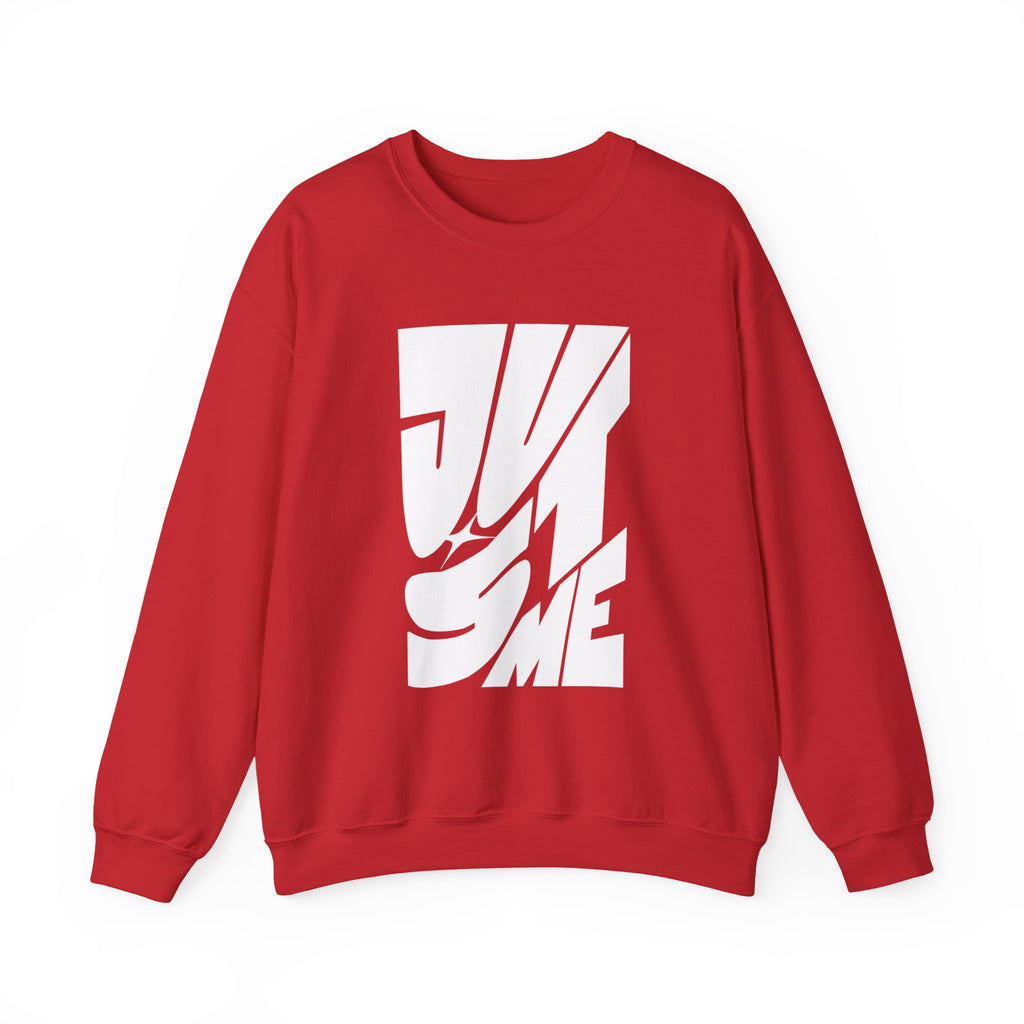 Just Me Typography Graphic Premium Men's Sweatshirt | The Fashion Studio Graphic Premium Men's Sweatshirt