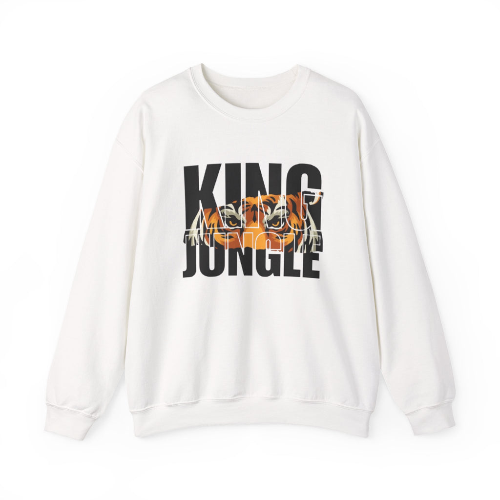 King of the Jungle Tiger Graphic Men's Premium Sweatshirt | The Fashion Studio Graphic Men's Premium Sweatshirt