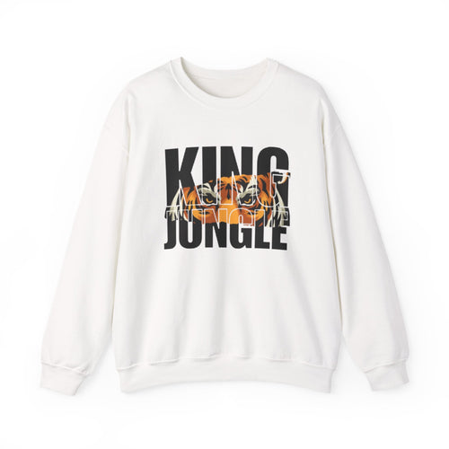 King of the Jungle Tiger Graphic Men's Premium Sweatshirt | The Fashion Studio Graphic Men's Premium Sweatshirt