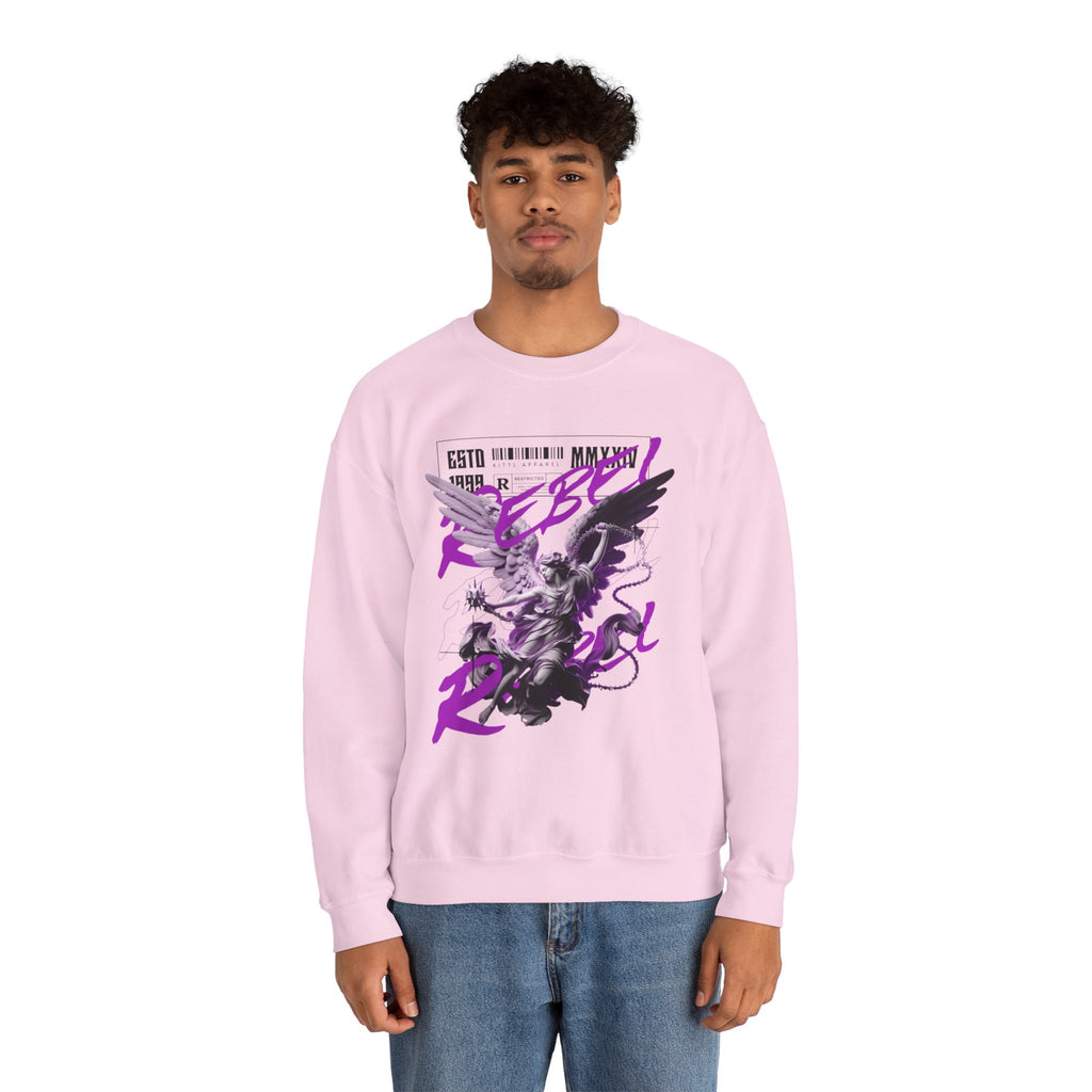 Rebel Angel Graffiti Graphic Premium Men's Sweatshirt | The Fashion Studio Graphic Premium Men's Sweatshirt