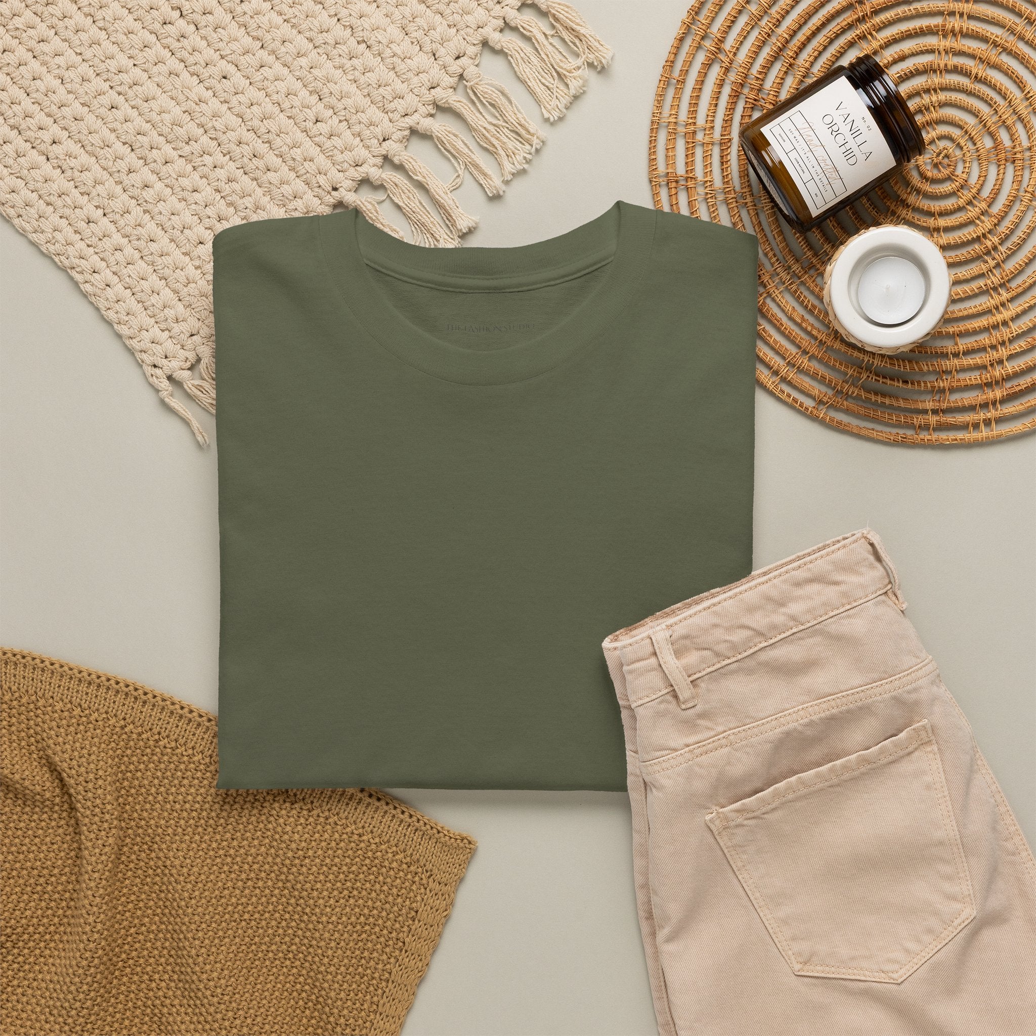 Mens X-Press Quality Plain Heavy Cotton Tee
