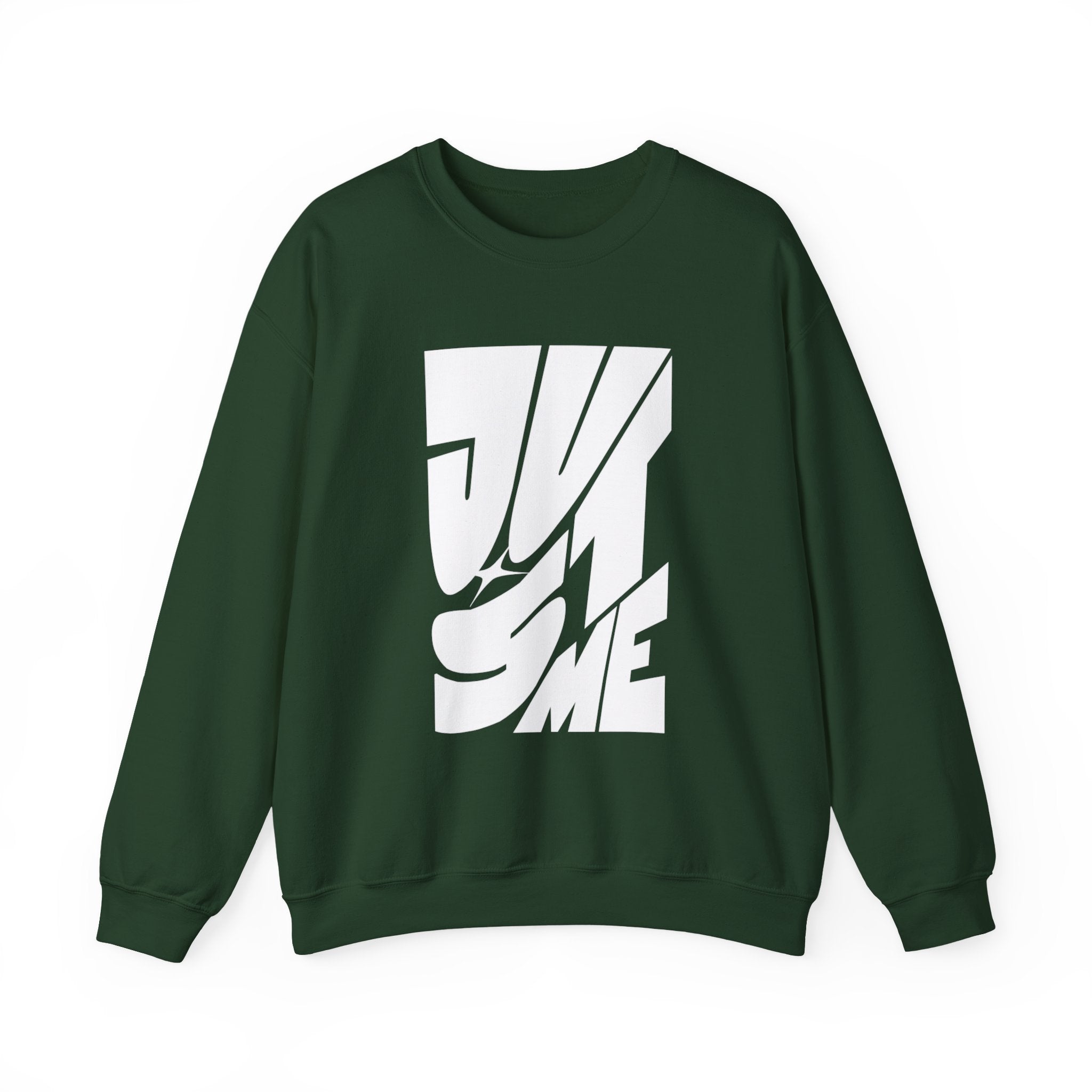 Just Me Typography Graphic Premium Men's Sweatshirt | The Fashion Studio Graphic Premium Men's Sweatshirt