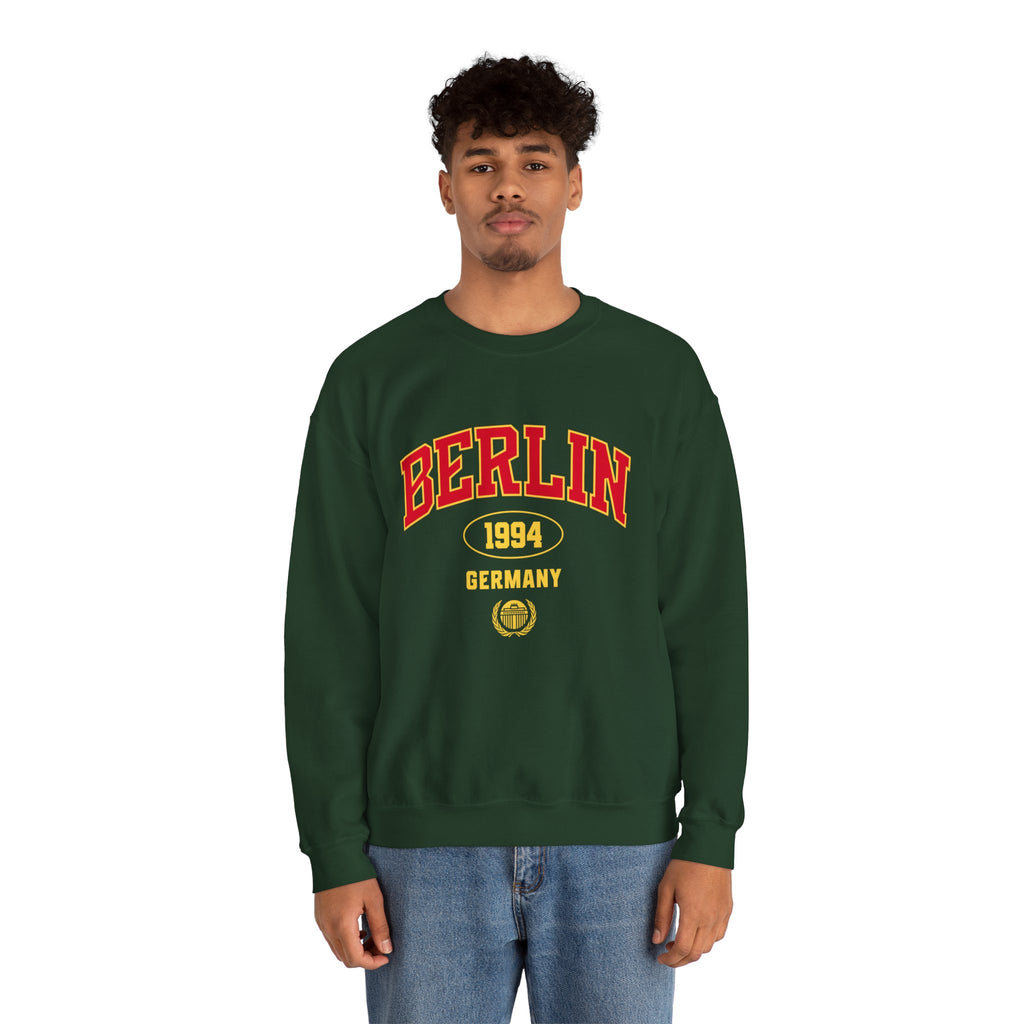 Berlin 1994 Vintage Graphic Premium Men's Sweatshirt | The Fashion Studio Graphic Premium Men's Sweatshirt