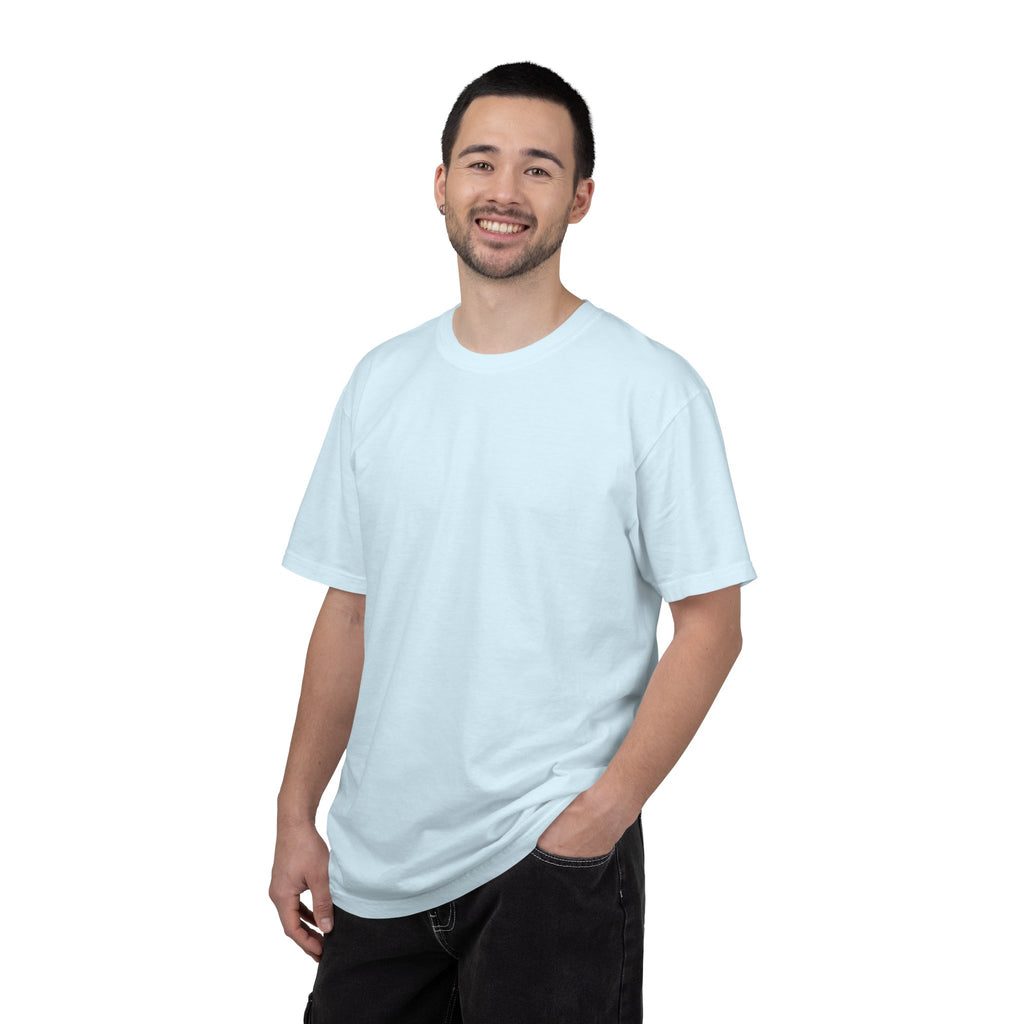 Mens X-press Quality Garment-Dyed Plain T-shirt