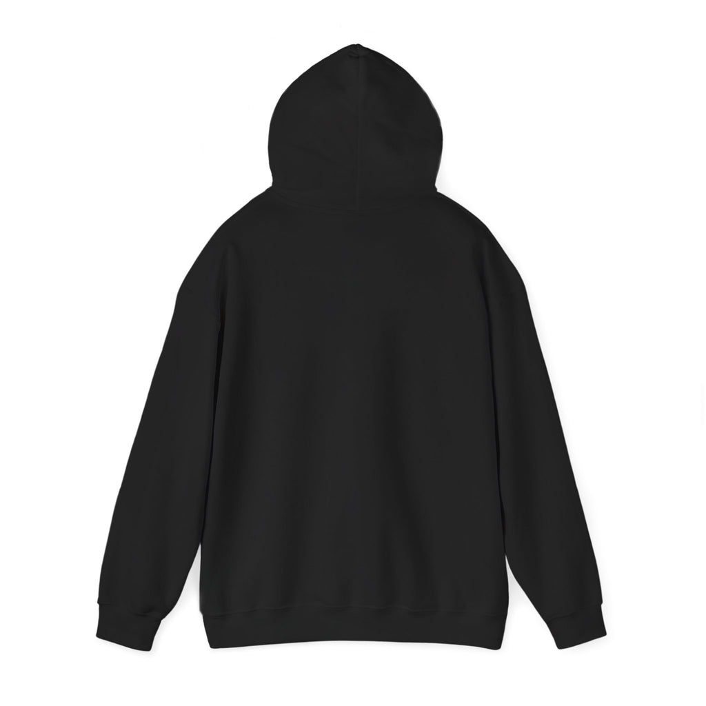 Mens X-Press Quality Black Plain Heavy Blend™ Hooded Sweatshirt