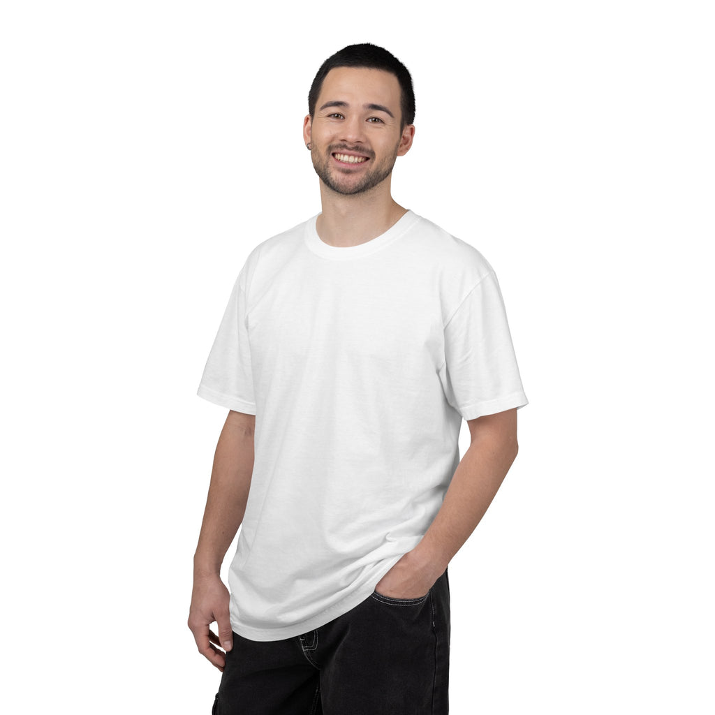 Mens X-press Quality Garment-Dyed Plain T-shirt