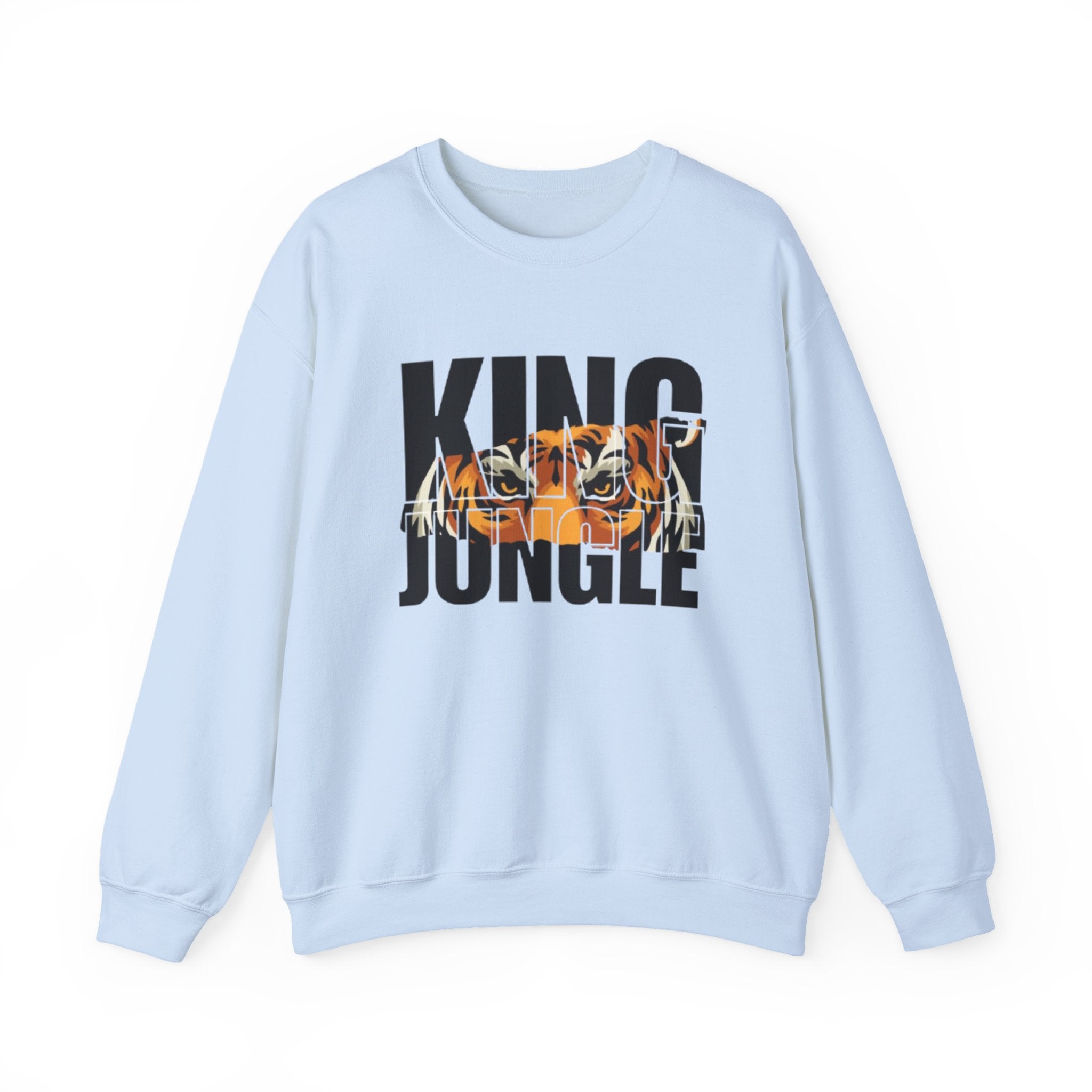 King of the Jungle Tiger Graphic Men's Premium Sweatshirt | The Fashion Studio Graphic Men's Premium Sweatshirt