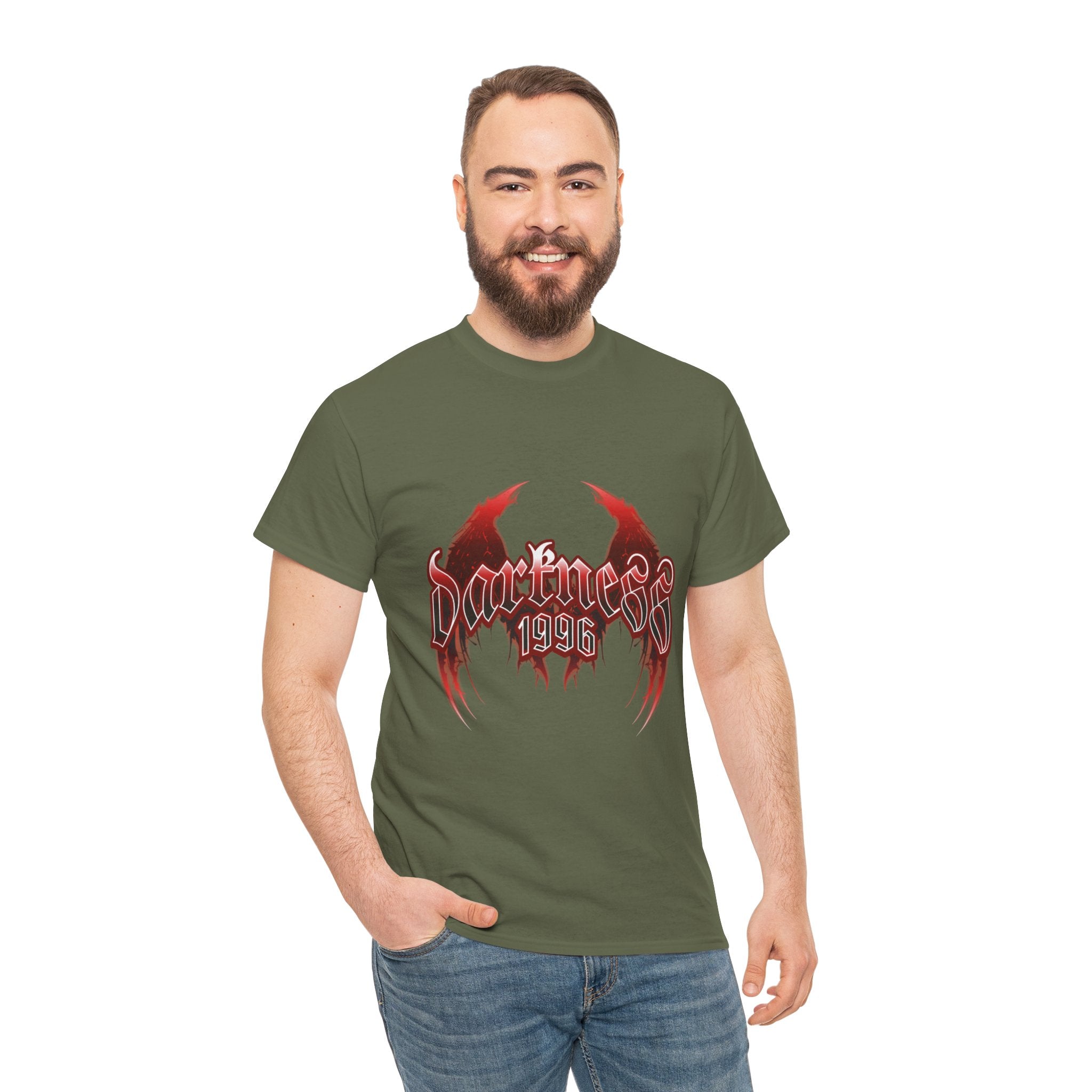 Darkness 1996 Graphic T-Shirt | Premium Gothic Streetwear Tee | The Fashion Studio