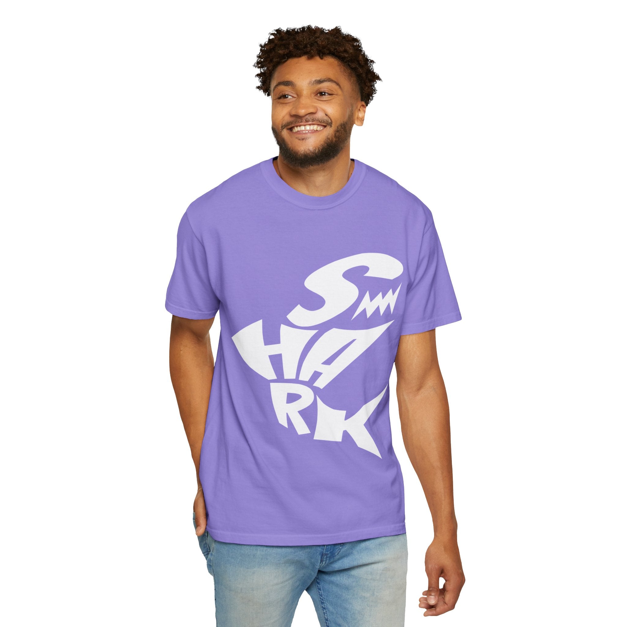 Shark Graphic T-Shirt | Premium Oversized Streetwear Tee | The Fashion Studio