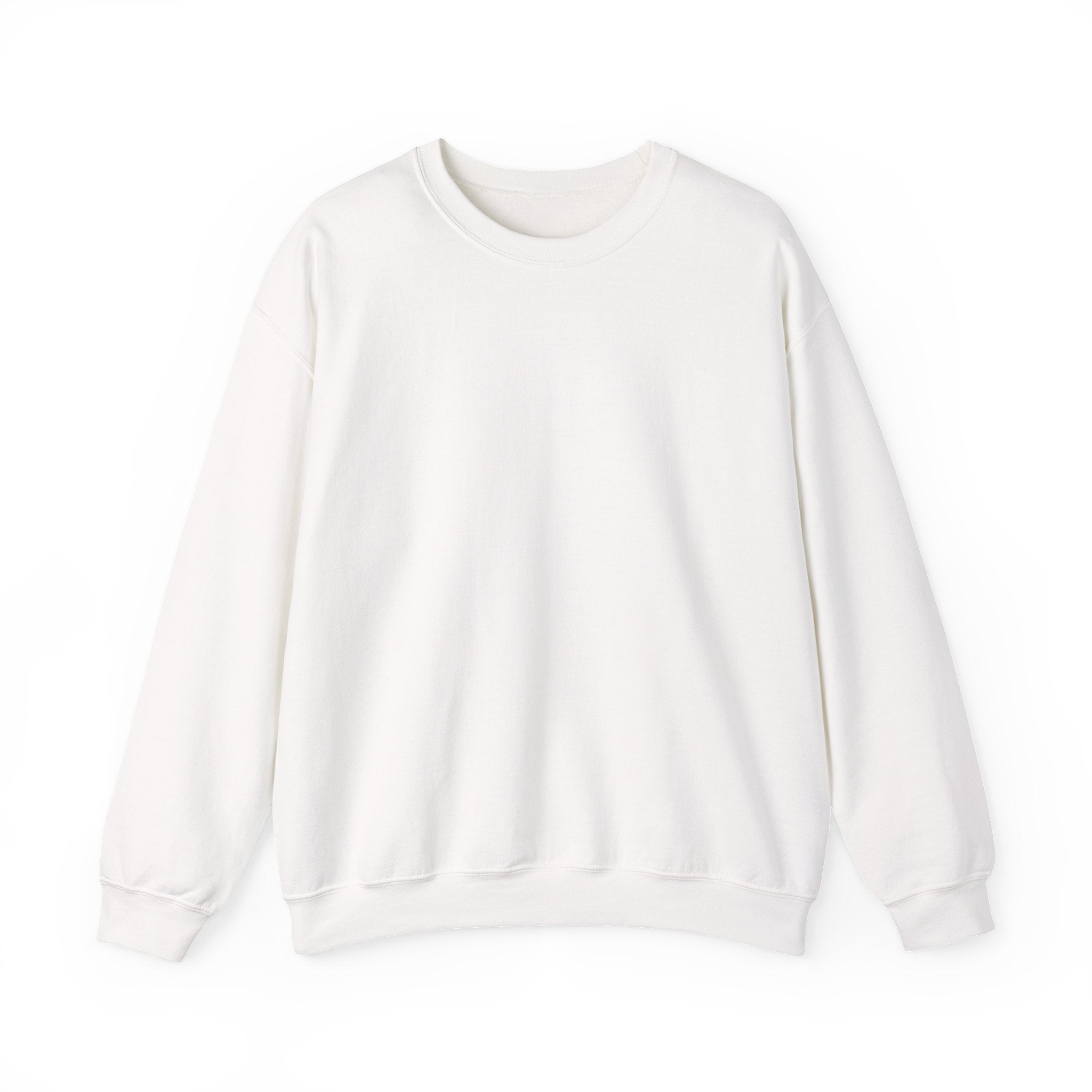 Mens X-Press quality Luxury White Crewneck Sweatshirt