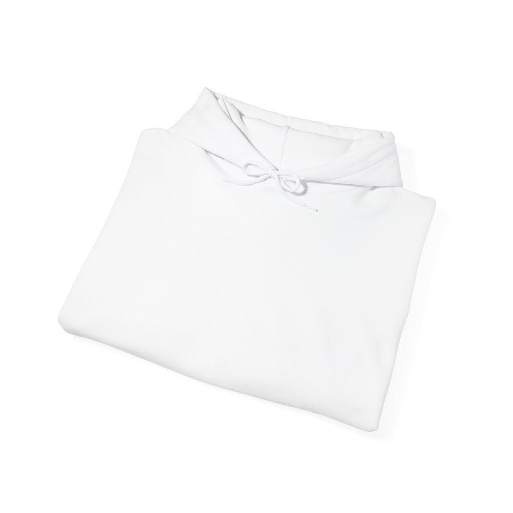 Mens X-Press Quality White Plain Heavy Blend™ Hooded Sweatshirt