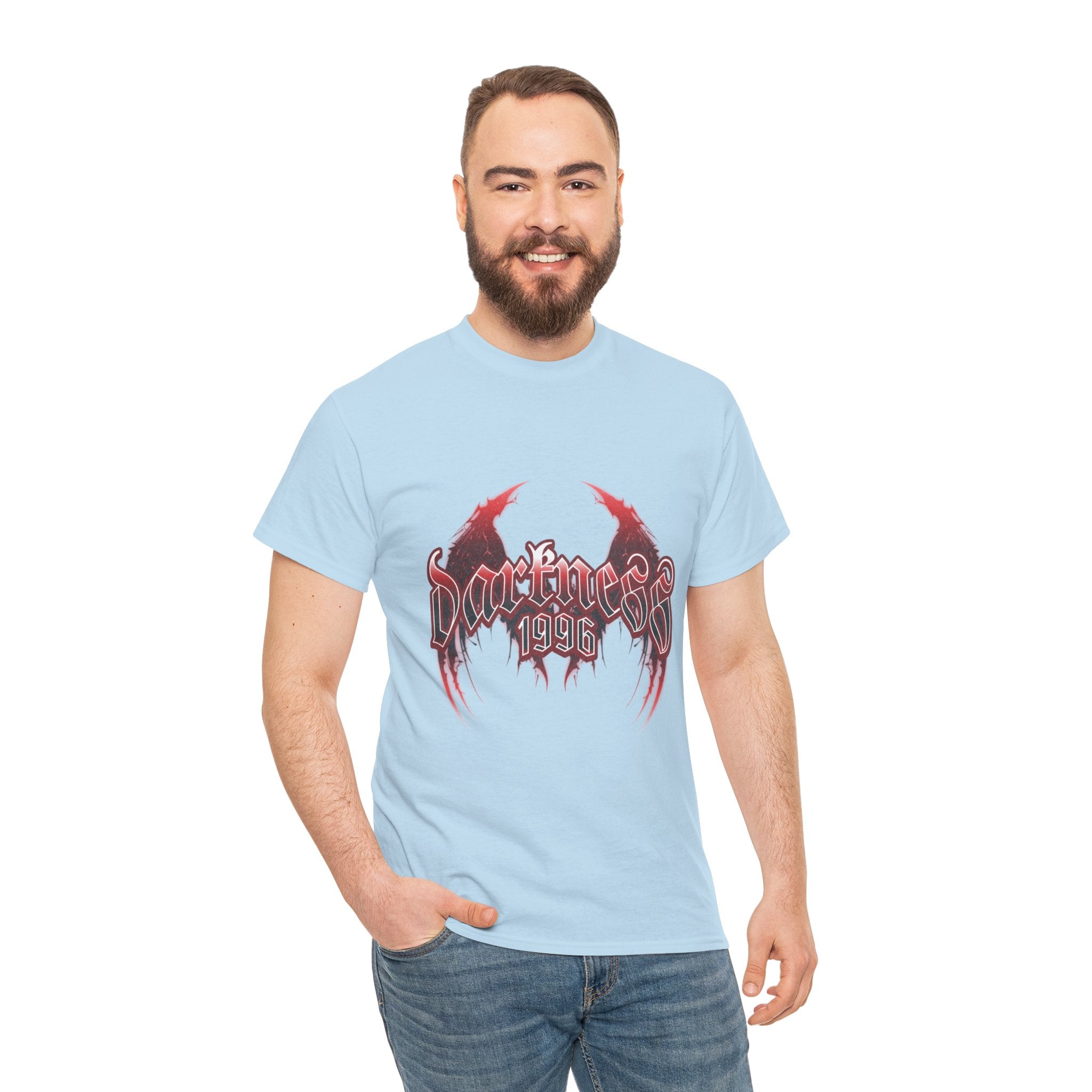Darkness 1996 Graphic T-Shirt | Premium Gothic Streetwear Tee | The Fashion Studio