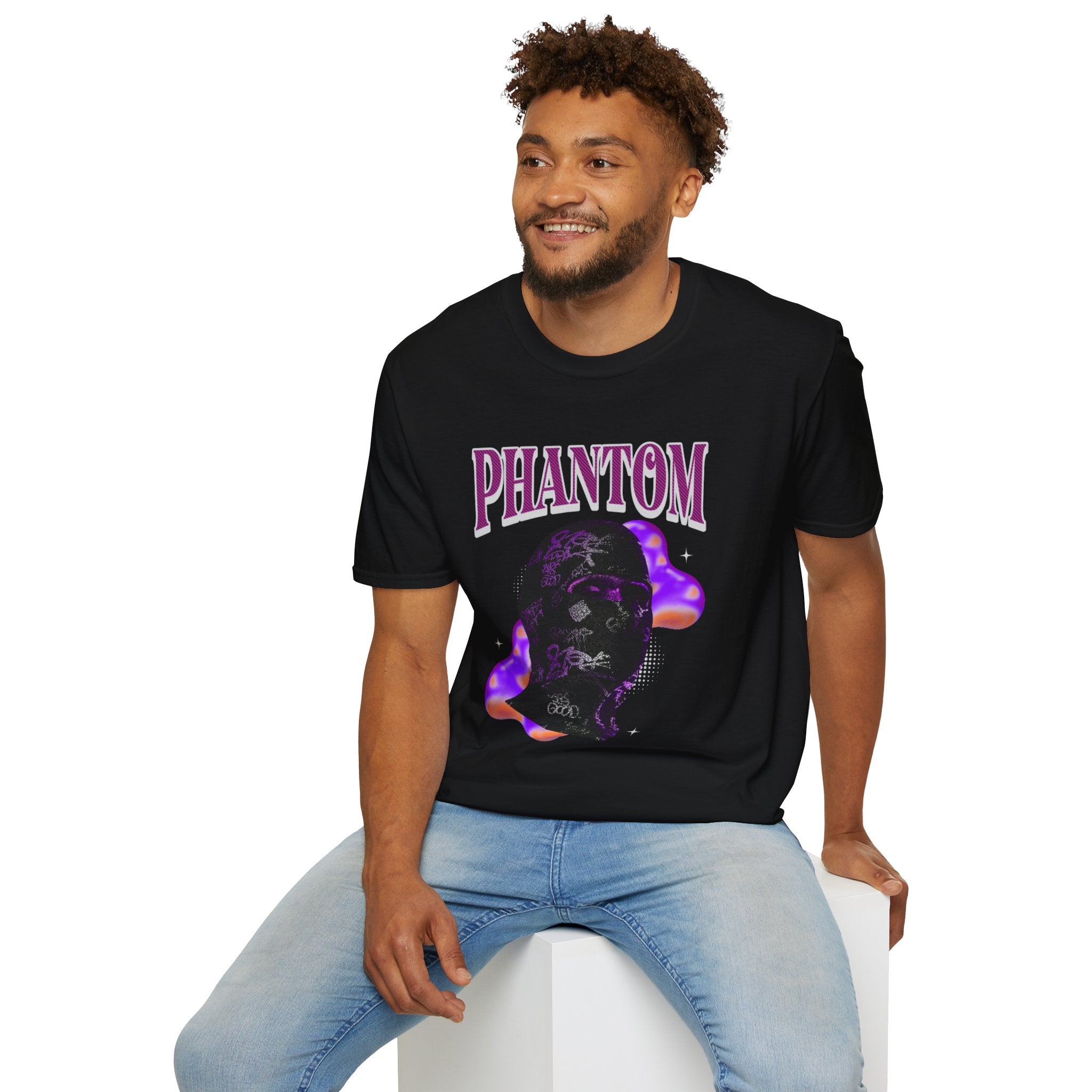 Phantom Graphic T-Shirt | Premium Oversized Streetwear Tee | The Fashion Studio
