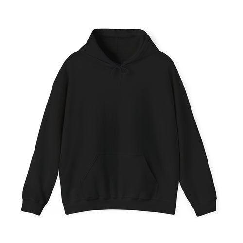 Mens X-Press Quality Black Plain Heavy Blend™ Hooded Sweatshirt