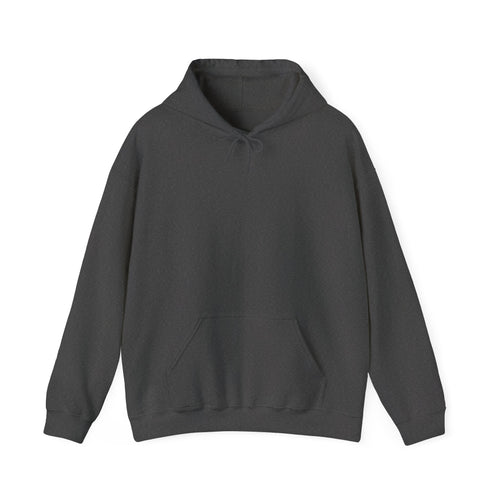 Mens X-Prees Quality  plain Dark Heather Heavy Blend™ Hooded Sweatshirt