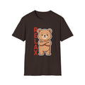 Relax Bear Graphic T-Shirt | Cute Cartoon Oversized Unisex Streetwear Tee | The Fashion Studio