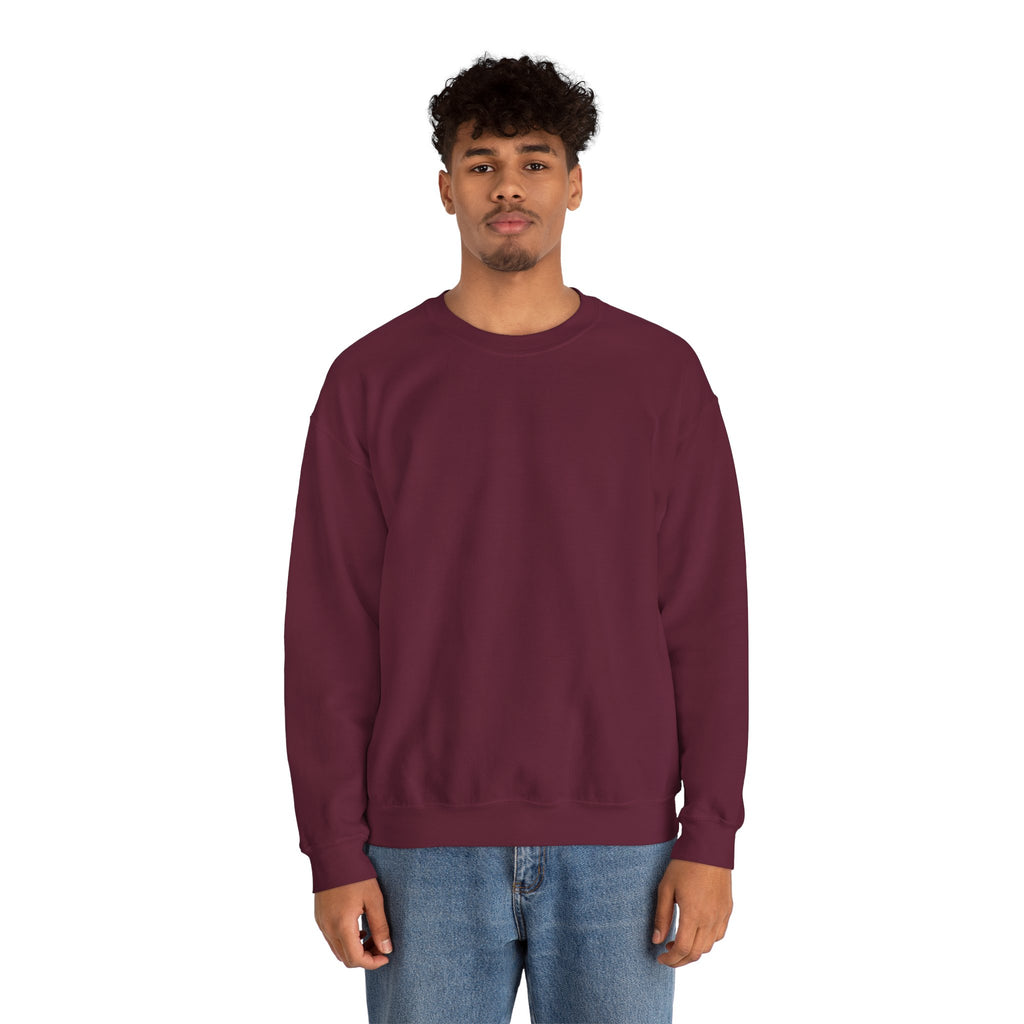 Men's X-Press Quality Luxury Maroon Crewneck Sweatshirt