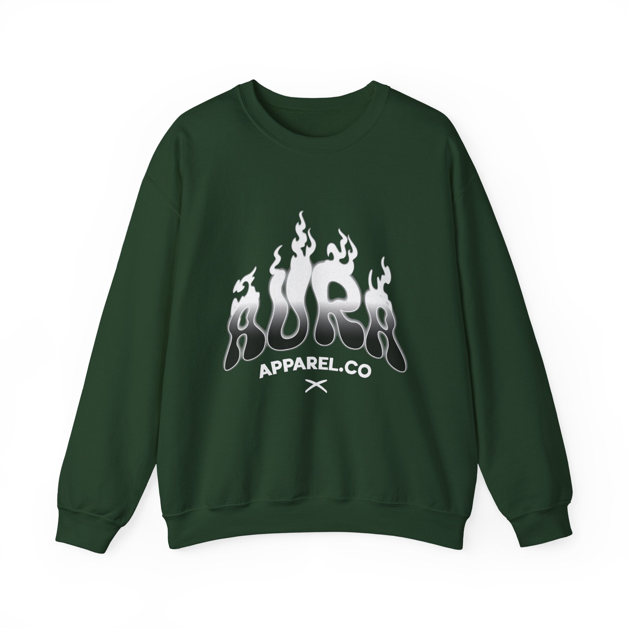 Aura Surf Flame Graphic Premium Men's Sweatshirt | The Fashion Studio Graphic Premium Men's Sweatshirt