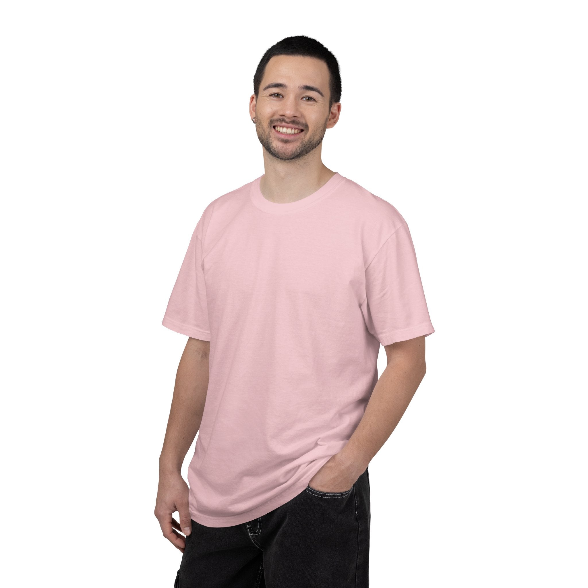 Mens X-press Quality Garment-Dyed Plain T-shirt