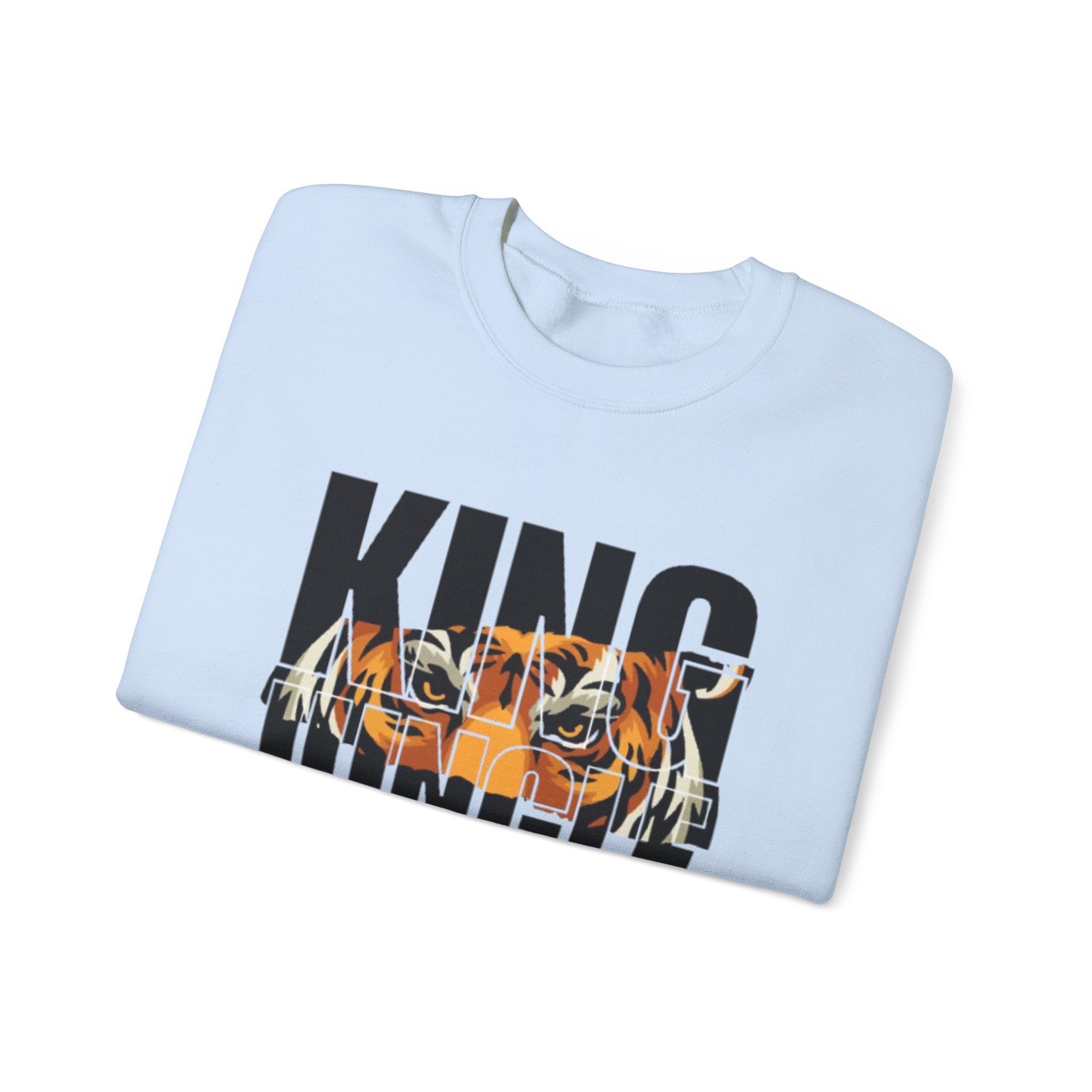 King of the Jungle Tiger Graphic Men's Premium Sweatshirt | The Fashion Studio Graphic Men's Premium Sweatshirt