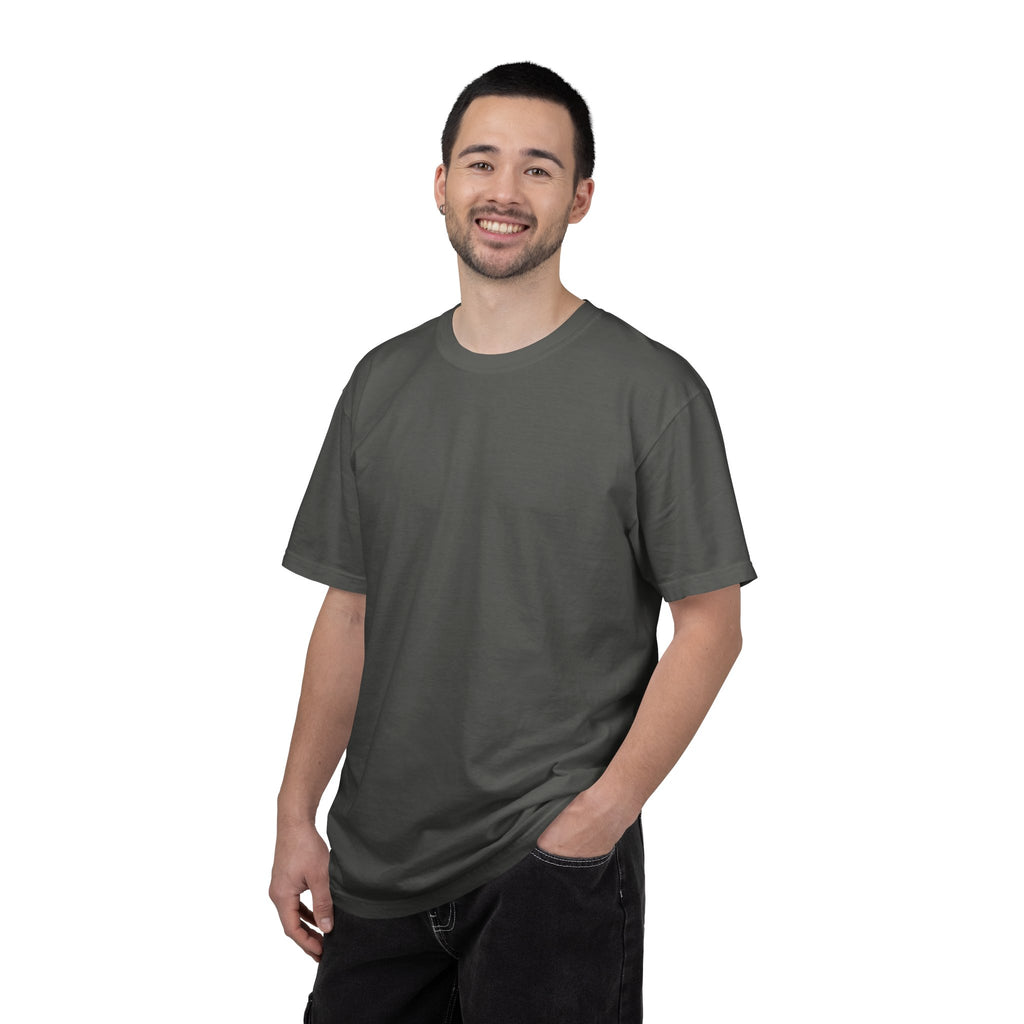 Mens X-press Quality Garment-Dyed Plain T-shirt