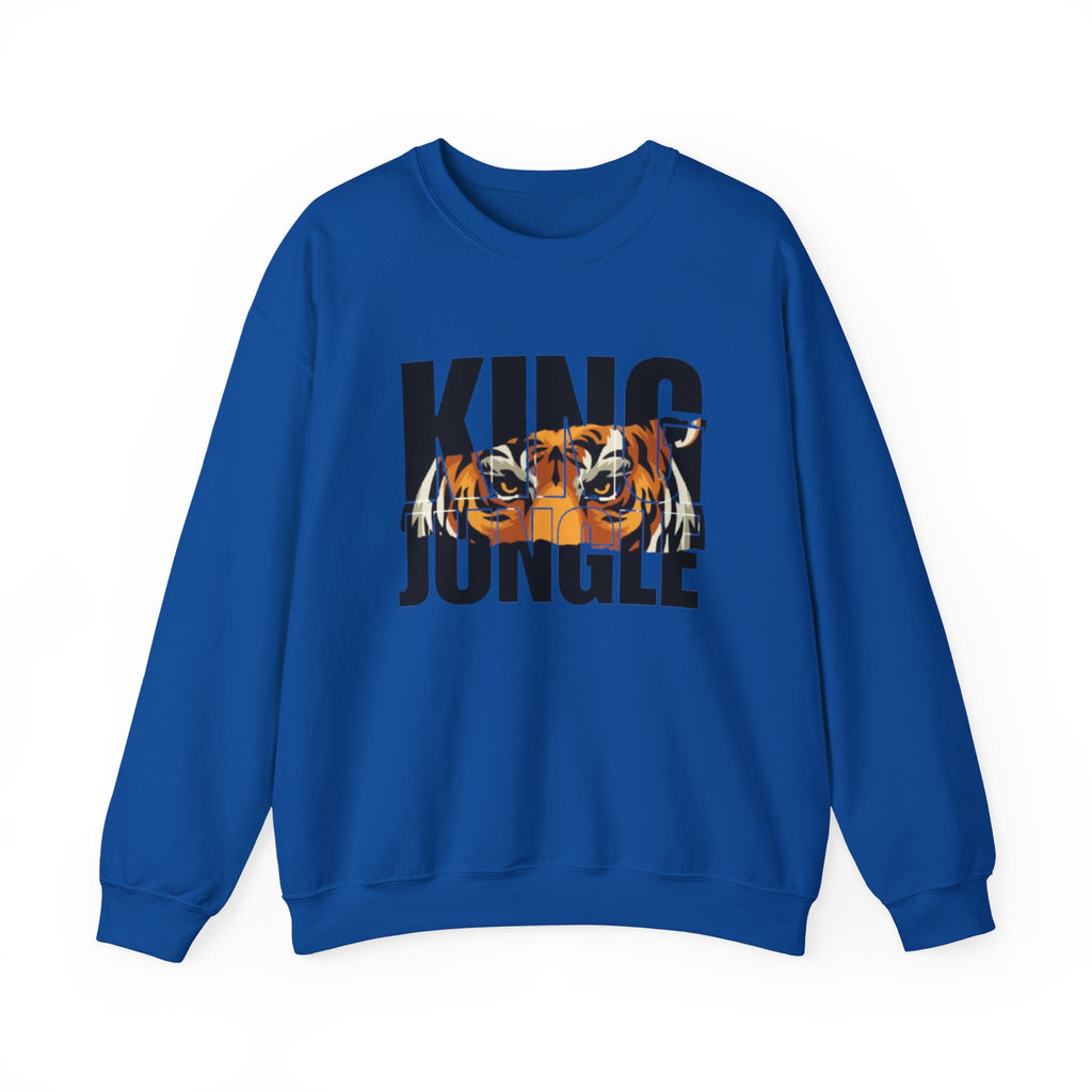 King of the Jungle Tiger Graphic Men's Premium Sweatshirt | The Fashion Studio Graphic Men's Premium Sweatshirt