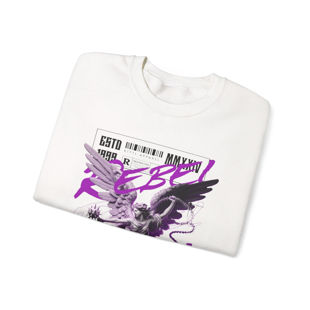 Rebel Angel Graffiti Graphic Premium Men's Sweatshirt | The Fashion Studio Graphic Premium Men's Sweatshirt