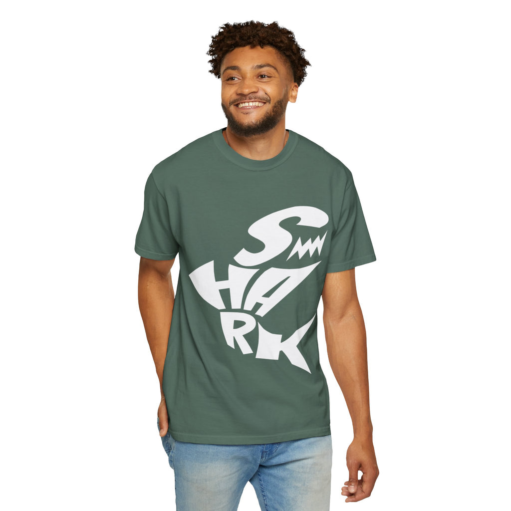 Shark Graphic T-Shirt | Premium Oversized Streetwear Tee | The Fashion Studio