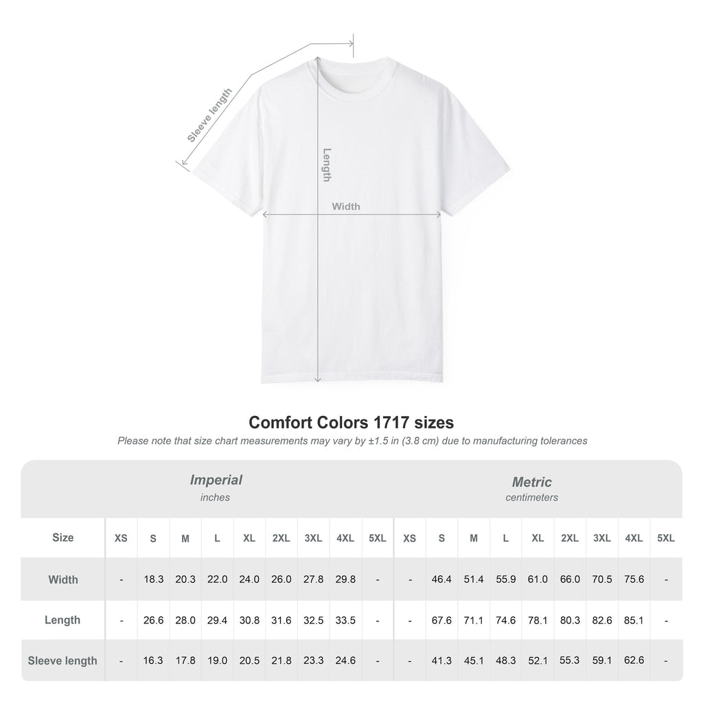 Mens X-press Quality Garment-Dyed Plain T-shirt