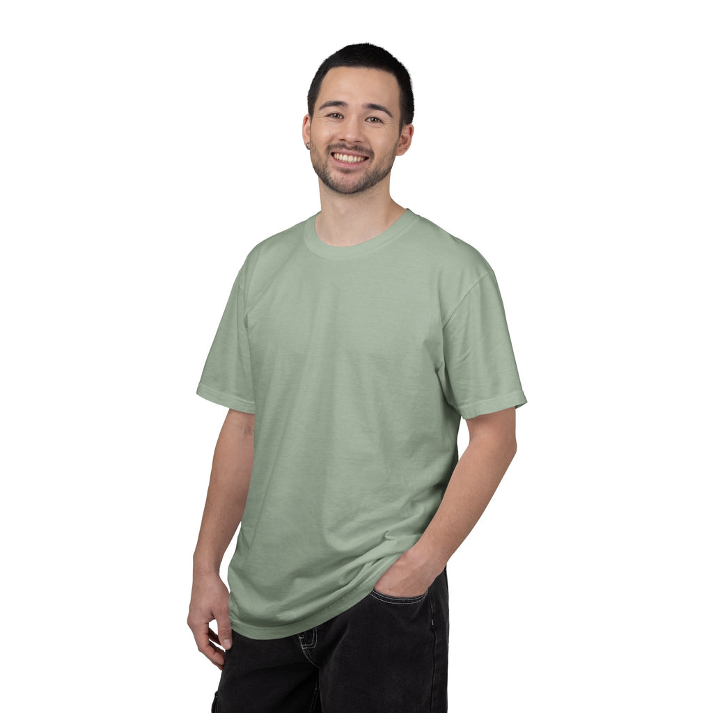 Mens X-press Quality Garment-Dyed Plain T-shirt