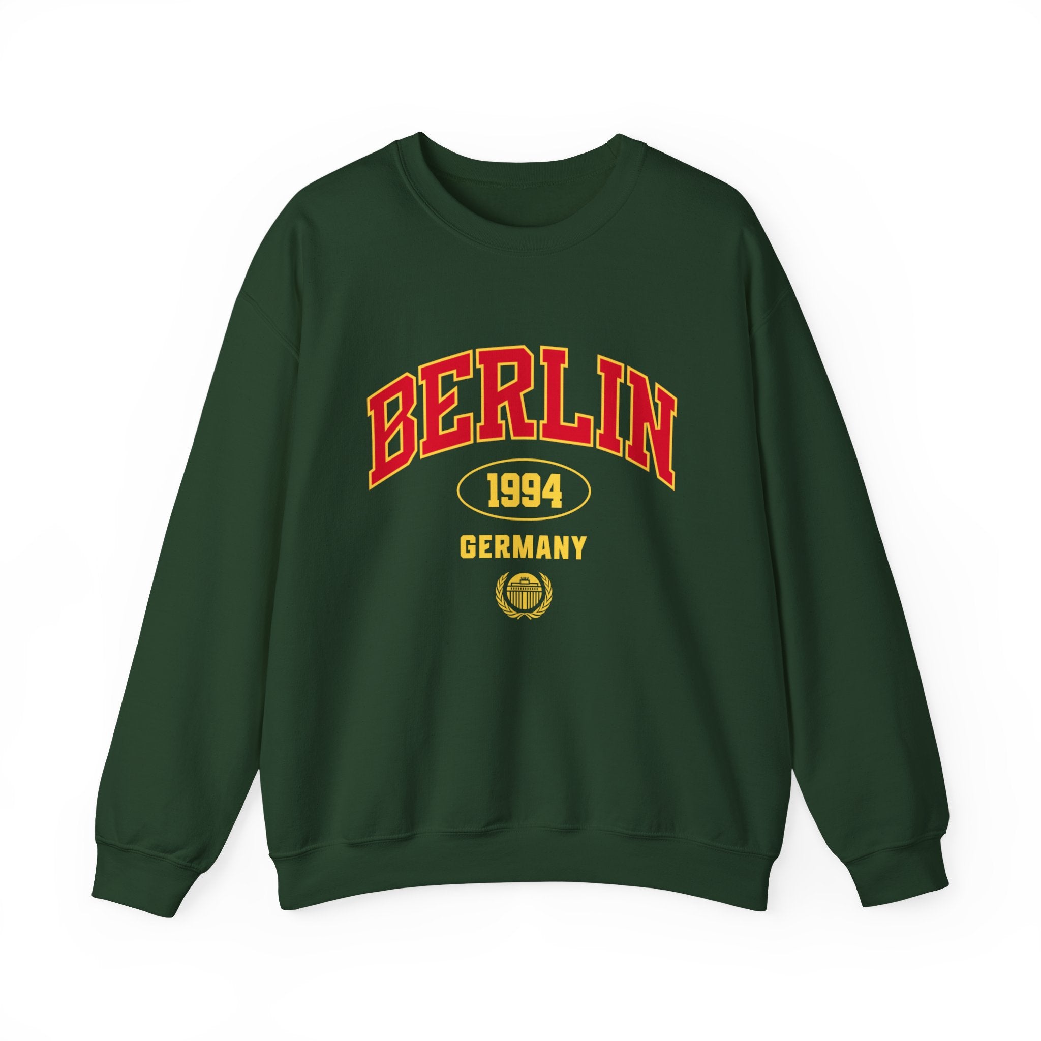 Berlin 1994 Vintage Graphic Premium Men's Sweatshirt | The Fashion Studio Graphic Premium Men's Sweatshirt