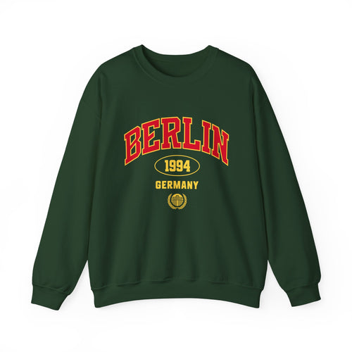 Berlin 1994 Vintage Graphic Premium Men's Sweatshirt | The Fashion Studio Graphic Premium Men's Sweatshirt