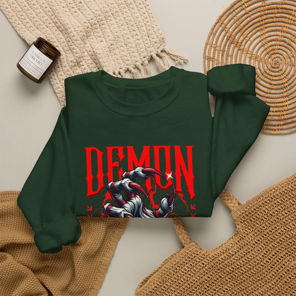 Demon Claws Graphic Premium Men's Sweatshirt | The Fashion Studio Graphic Premium Men's Sweatshirt