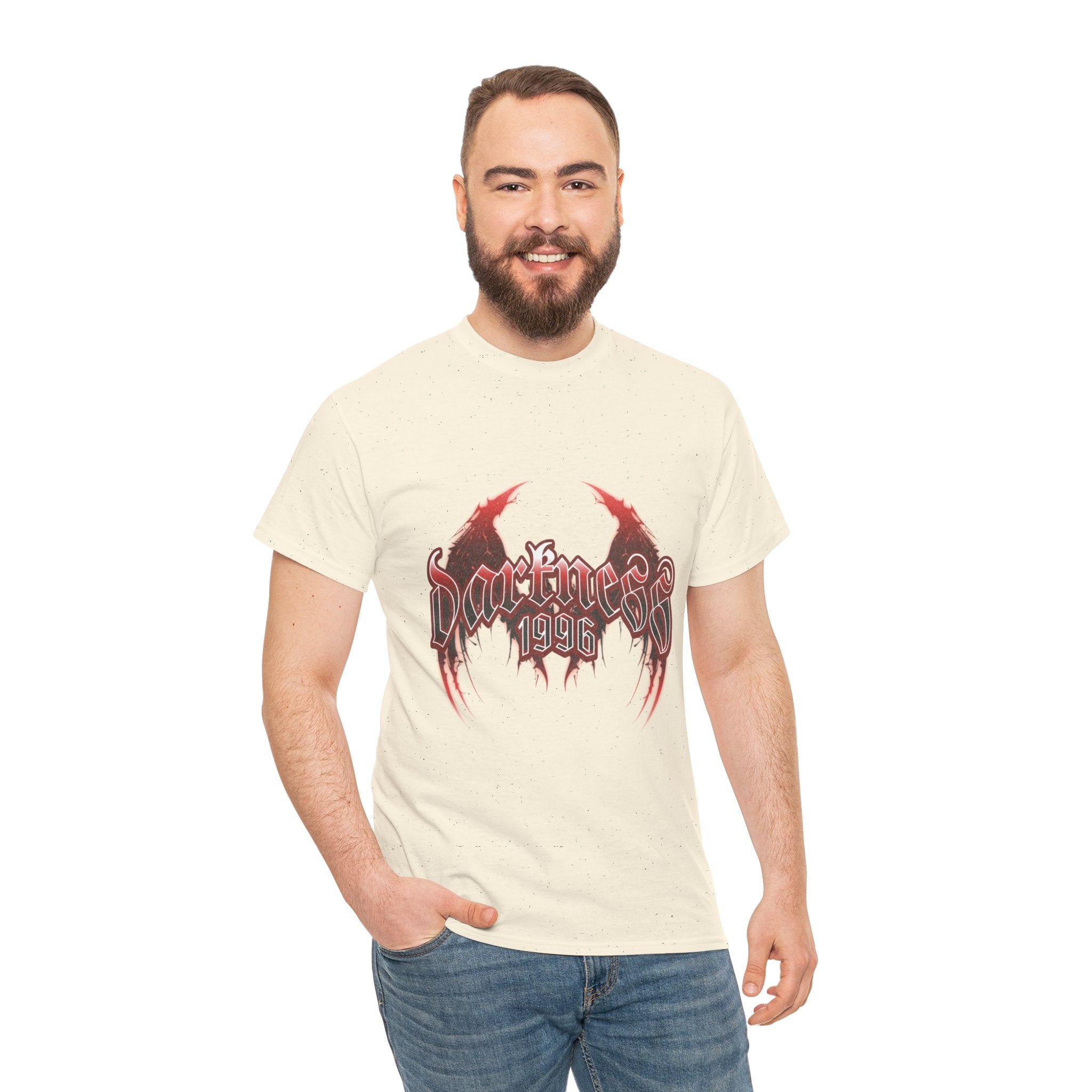 Darkness 1996 Graphic T-Shirt | Premium Gothic Streetwear Tee | The Fashion Studio