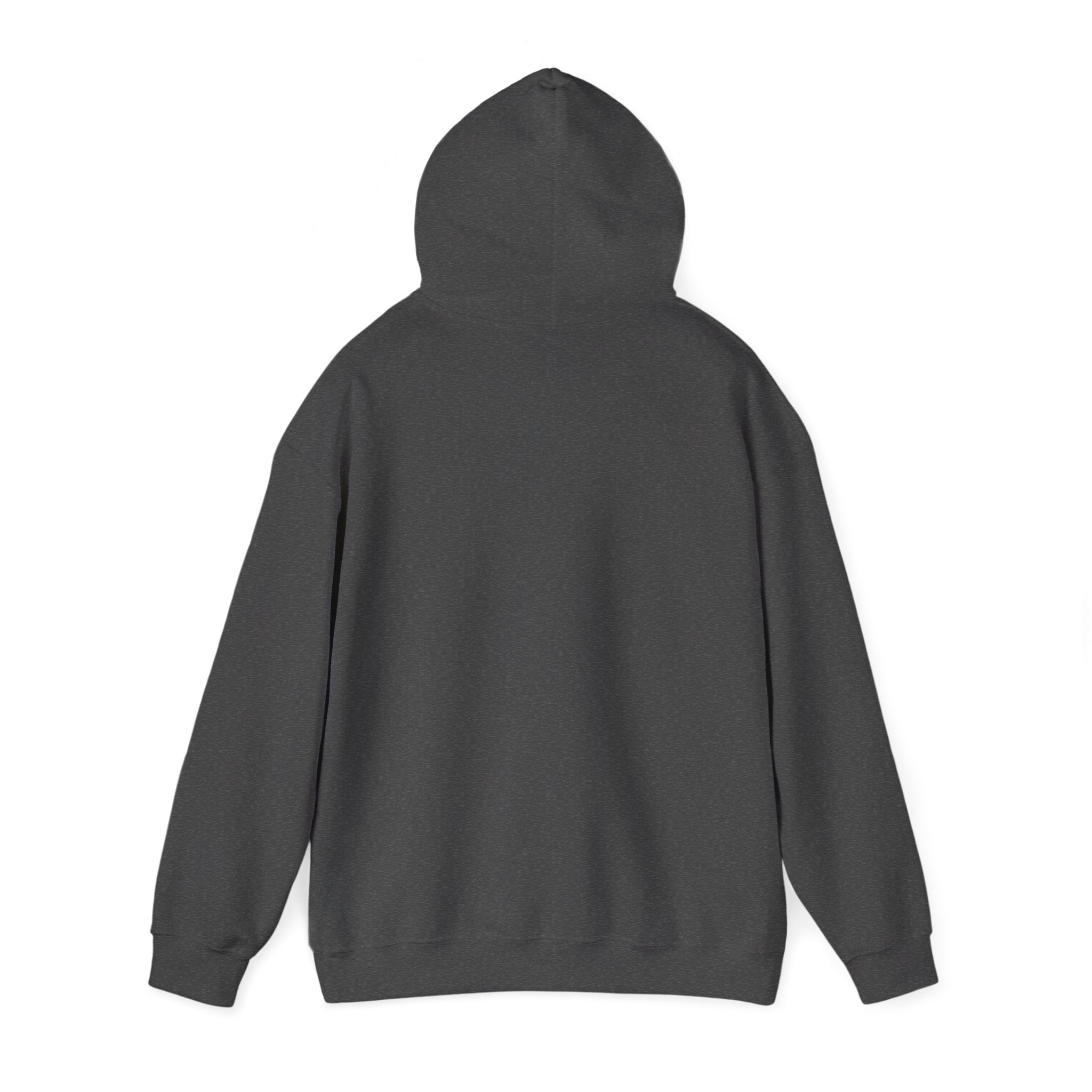 Mens X-Prees Quality  plain Dark Heather Heavy Blend™ Hooded Sweatshirt