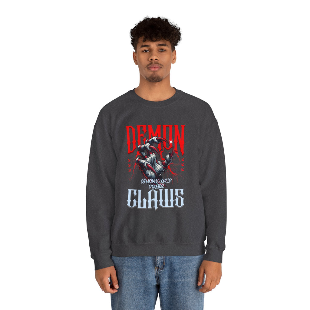 Demon Claws Graphic Premium Men's Sweatshirt | The Fashion Studio Graphic Premium Men's Sweatshirt