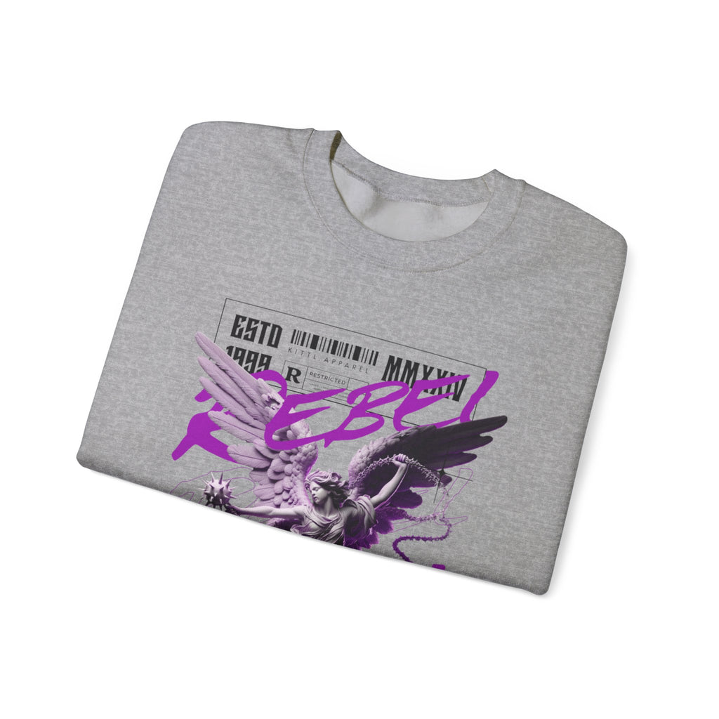 Rebel Angel Graffiti Graphic Premium Men's Sweatshirt | The Fashion Studio Graphic Premium Men's Sweatshirt