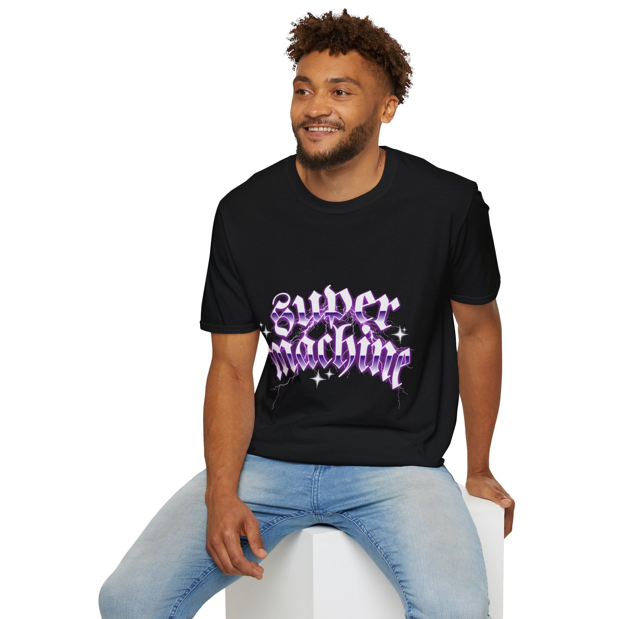 Super Machine Graphic Premium Men's t-shirt | The Fashion Studio Graphic Premium Men's t-shirt