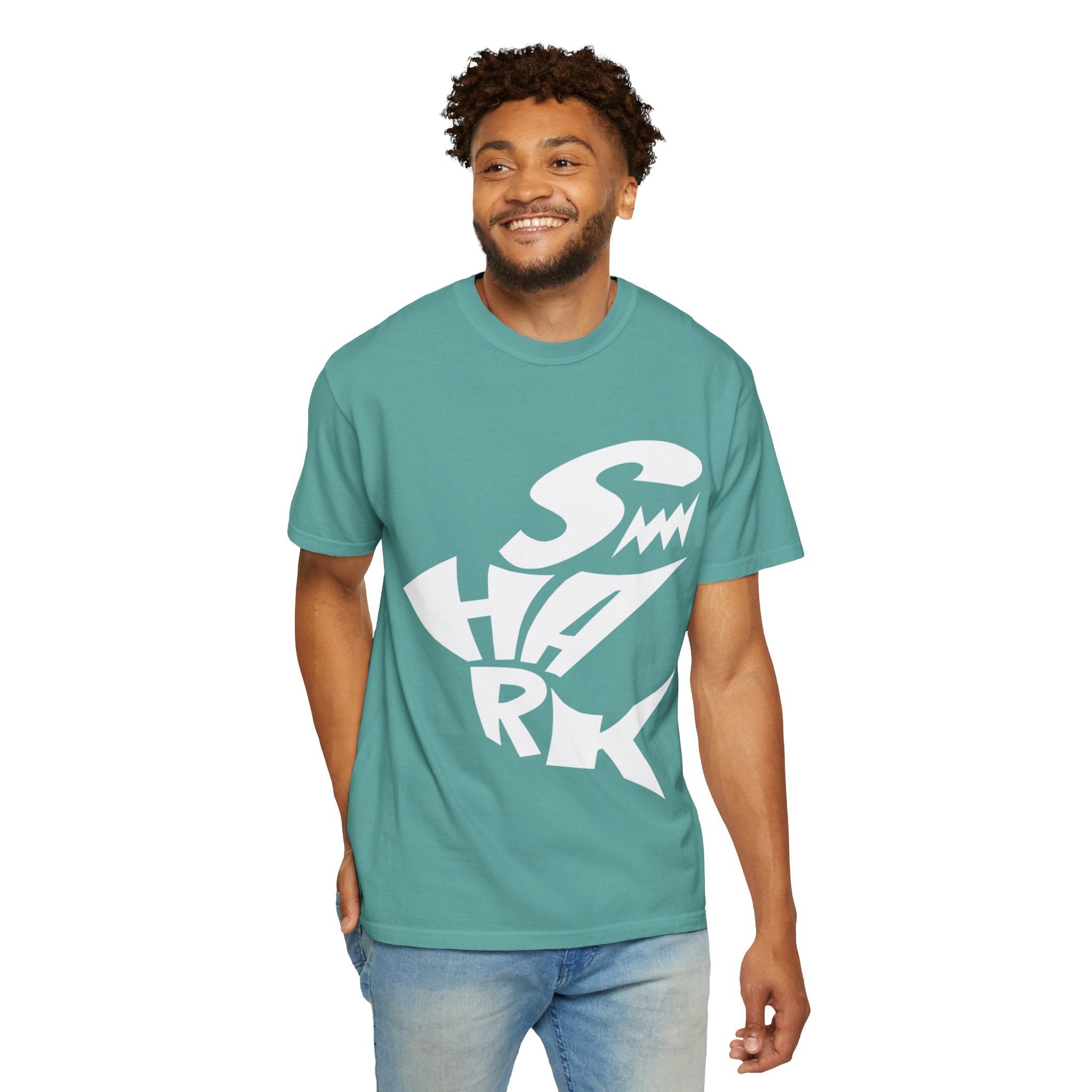 Shark Graphic T-Shirt | Premium Oversized Streetwear Tee | The Fashion Studio