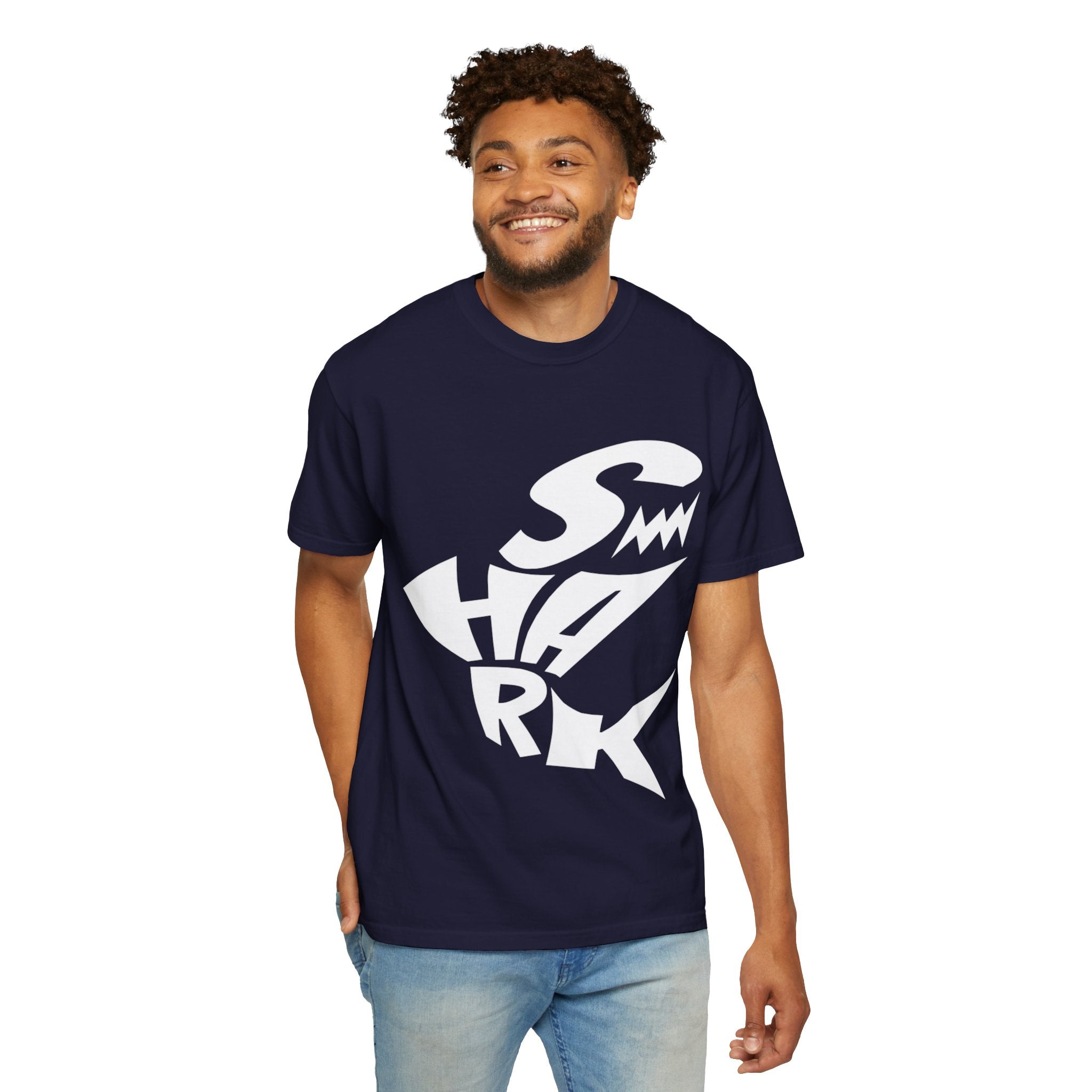 Shark Graphic T-Shirt | Premium Oversized Streetwear Tee | The Fashion Studio